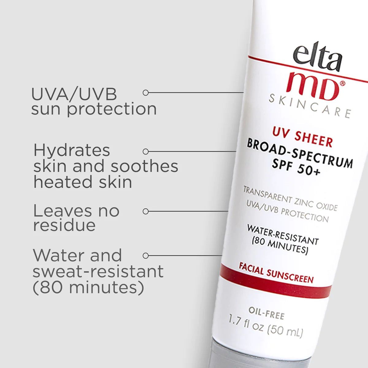 EltaMD® UV Sheer Broad-Spectrum SPF 50+ 1.7 oz