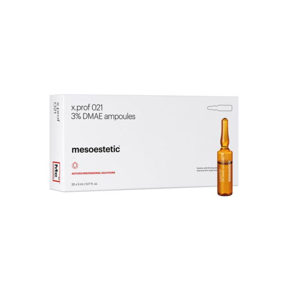 Mesoestetic X.Prof 021 3% Dmae Ampoules (20 X 5ML)