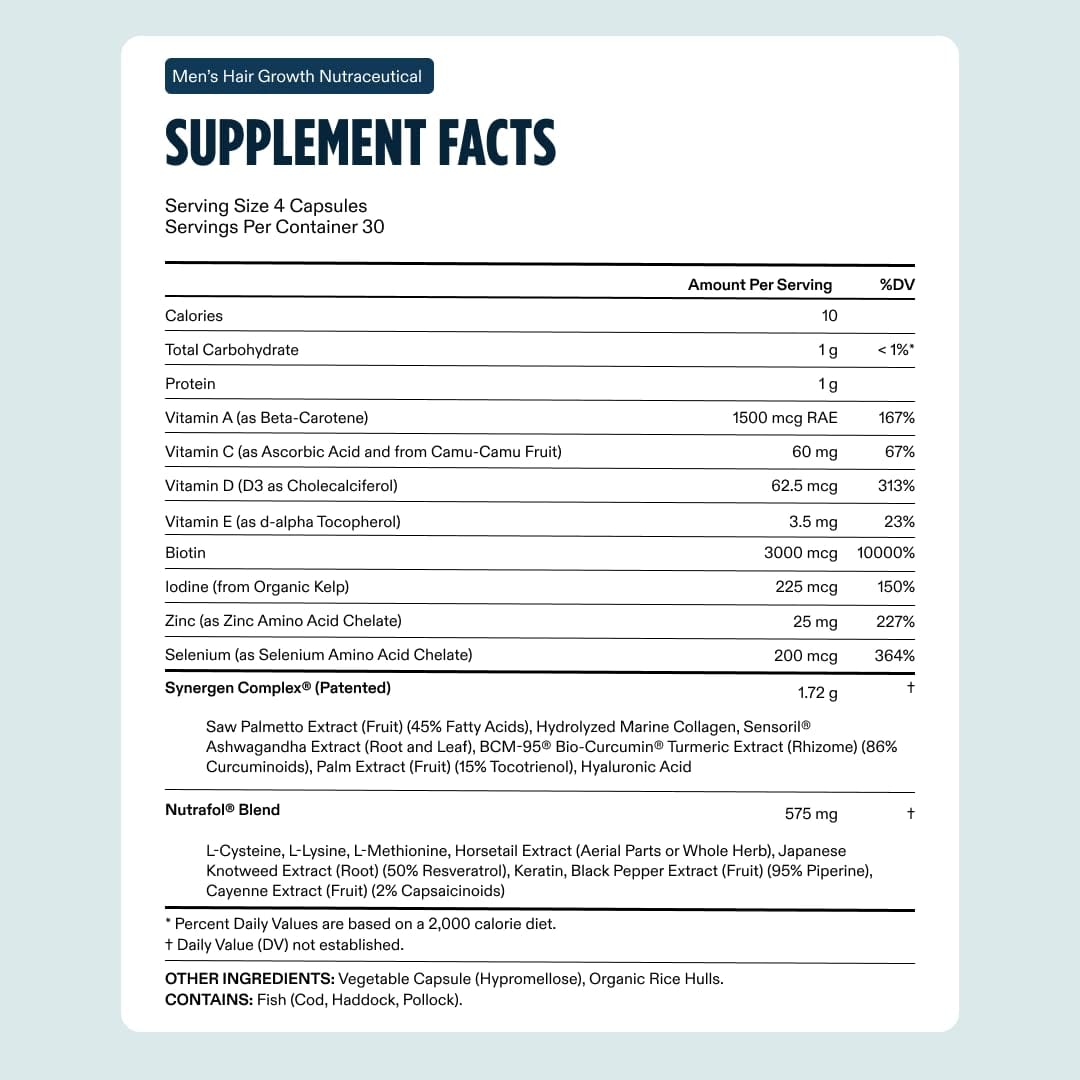 Nutrafol Men's Fullest Hair Kit
