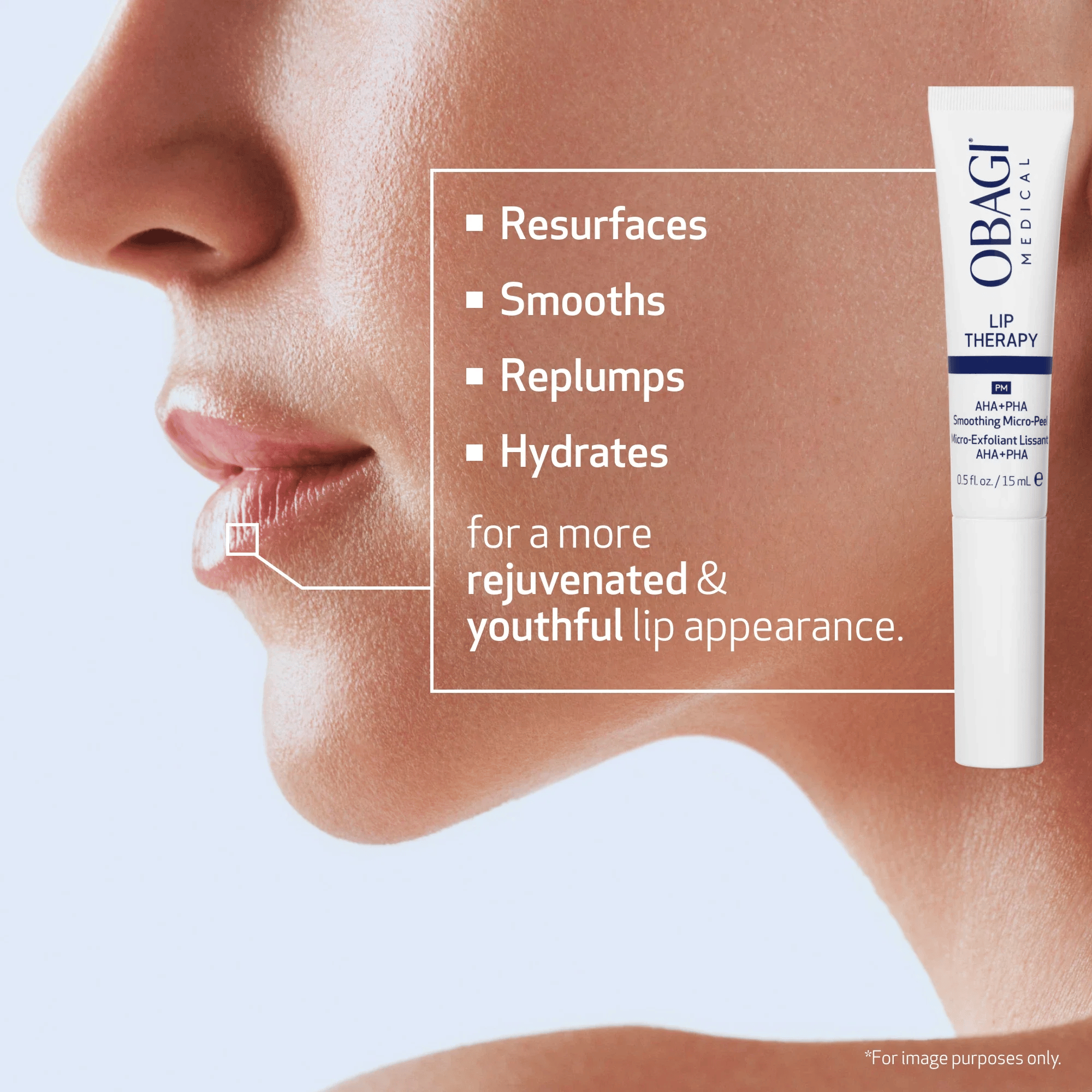 Obagi Medical Lip Therapy AHA+PHA Smoothing Micro-Peel