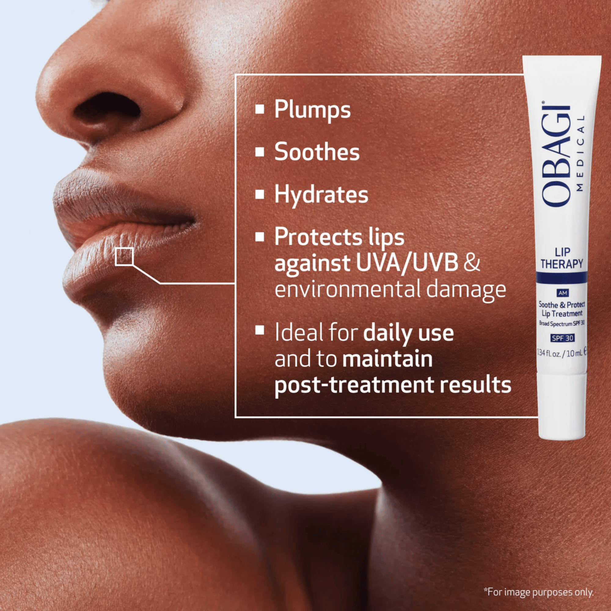 Obagi Medical Lip Therapy Soothe & Protect Lip Treatment Broad Spectrum SPF 30