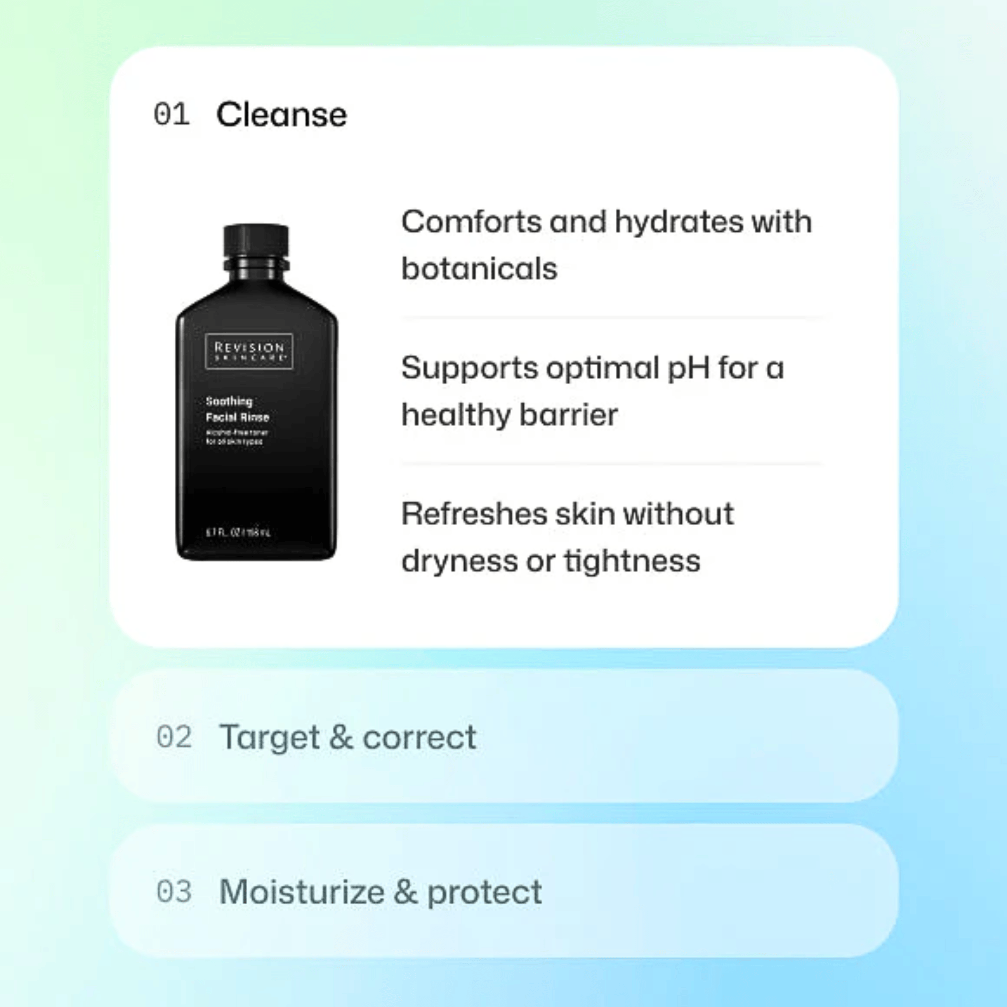 Revision Skincare Soothing Facial Rinse