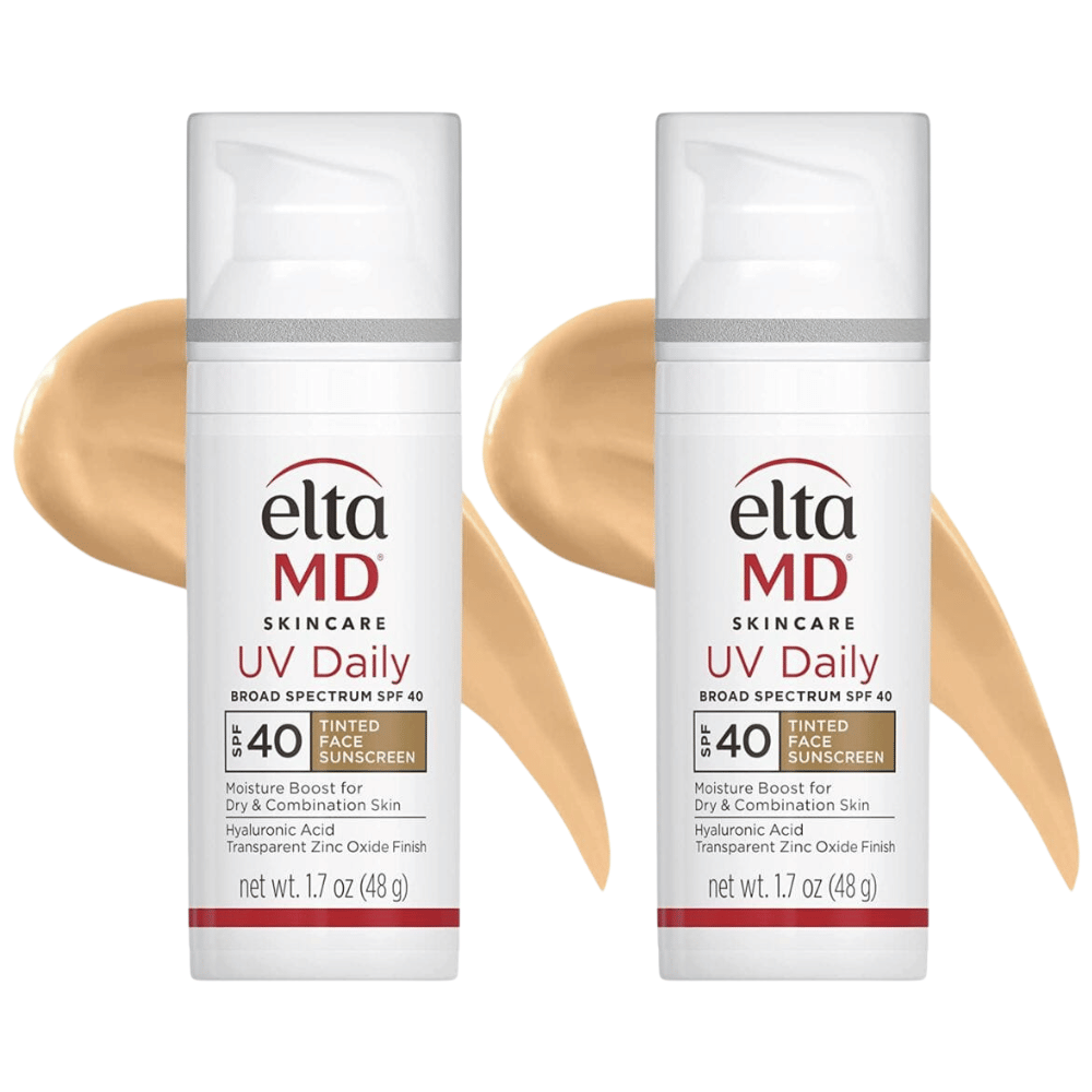 EltaMD UV Daily Broad-Spectrum SPF 40 Tinted Sunscreen DUO ($84 Value)