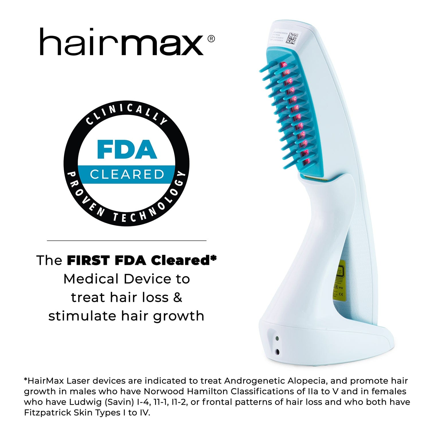 Hairmax LaserComb Ultima 12 Classic Hair Growth Device