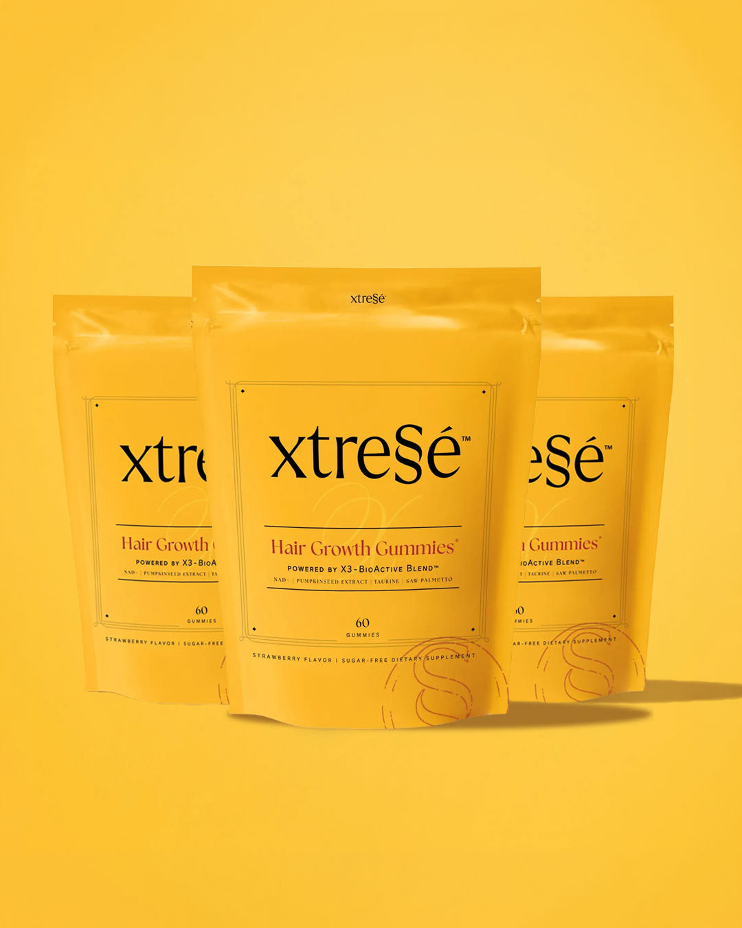 Xtresse 3-Month Hair Growth Gummy Bundle