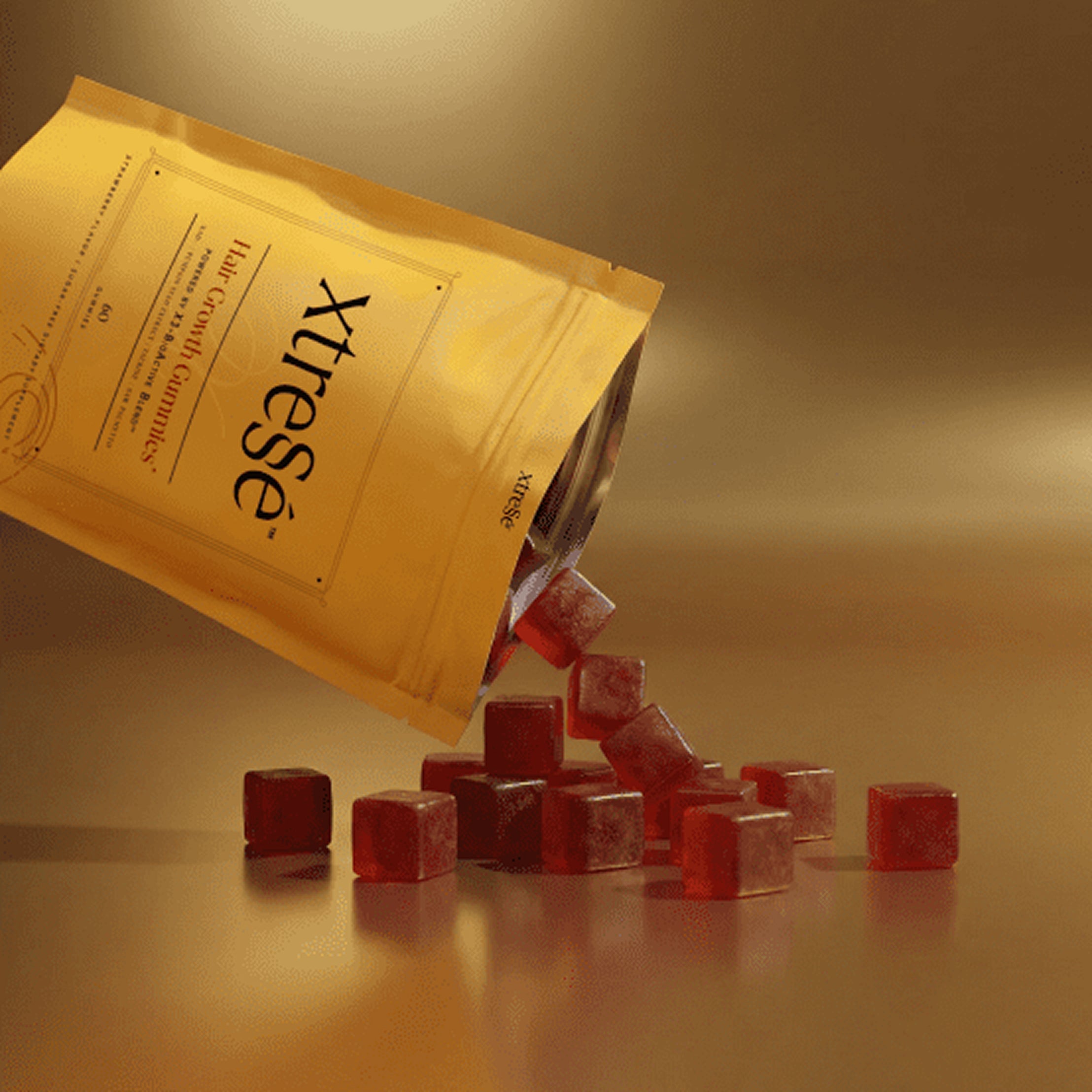 Xtresse 3-Month Hair Growth Gummy Bundle