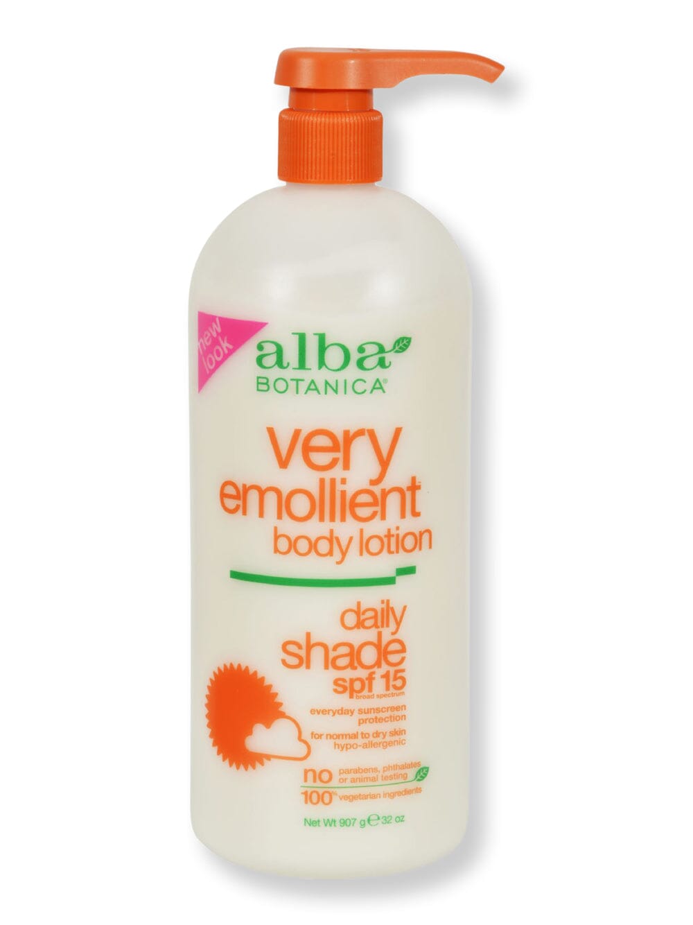 Alba Botanica Very Emollient Natural Body Lotion SPF15