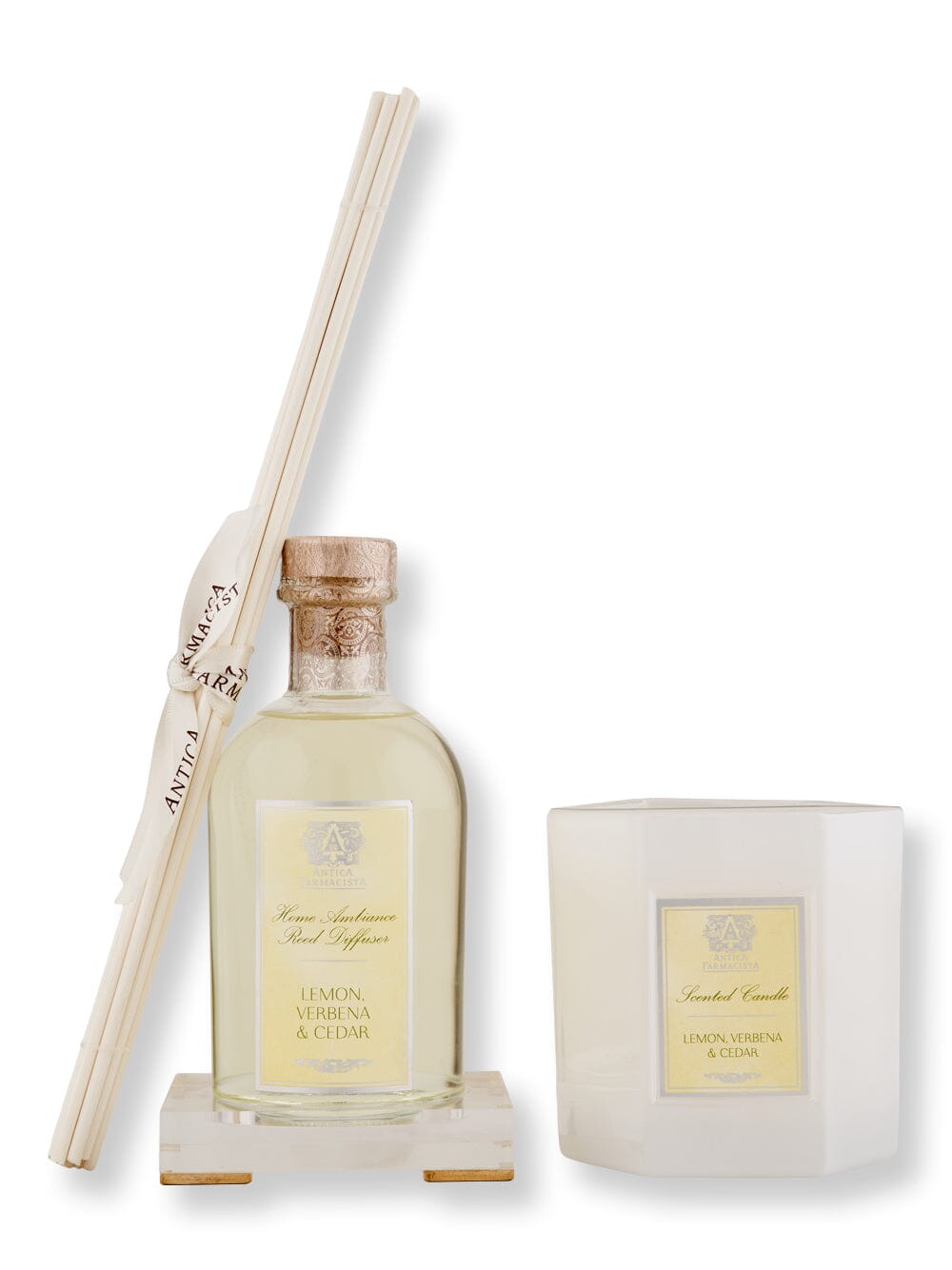 Antica Farmacista Elderflower Acrylic Home Ambiance Gift Set