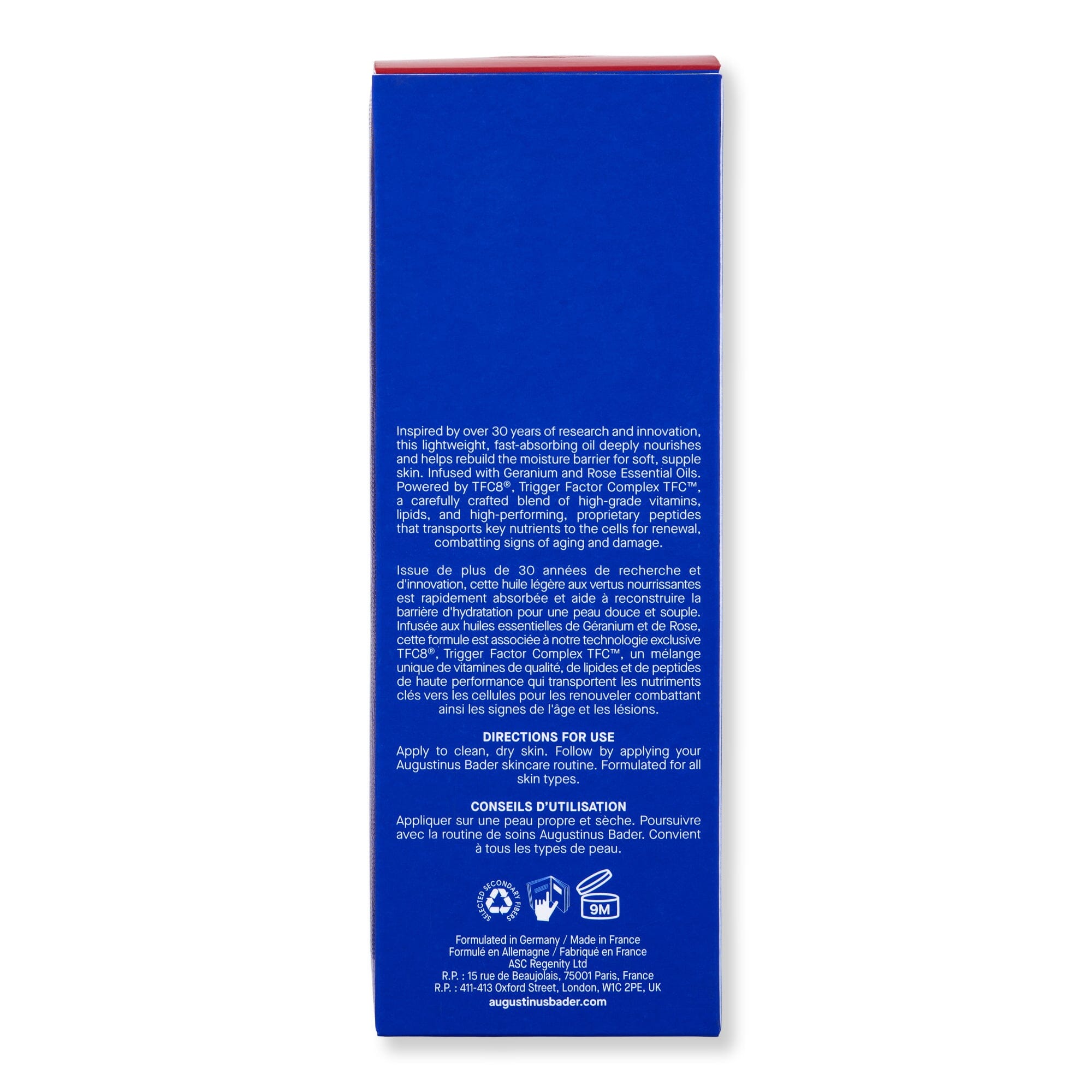 Augustinus Bader The Geranium Rose Body Oil