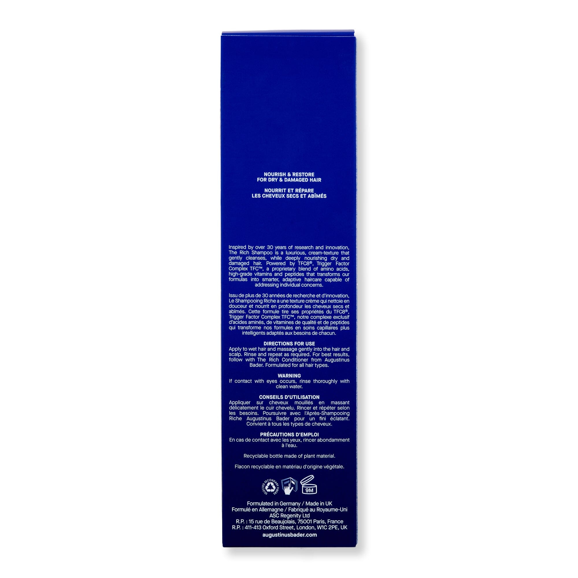 Augustinus Bader The Rich Shampoo