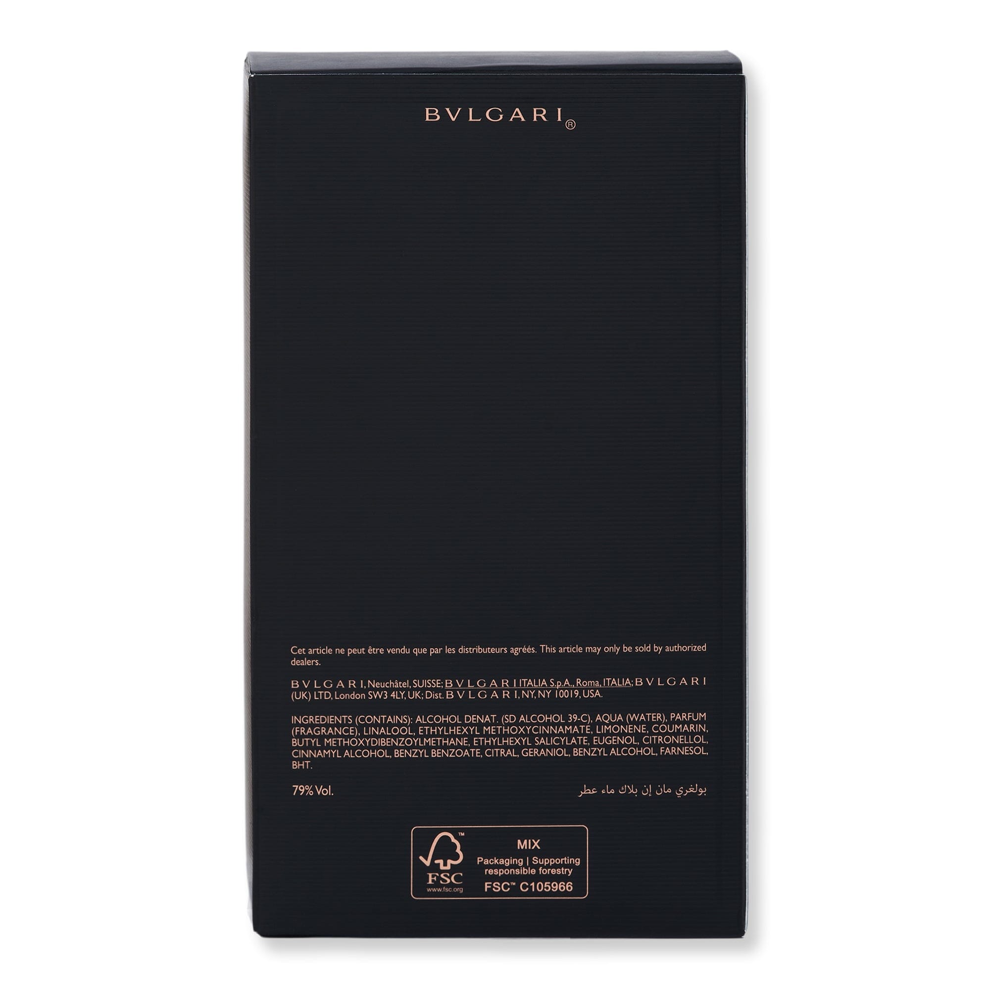 Bvlgari Man In Black Eau De Parfum