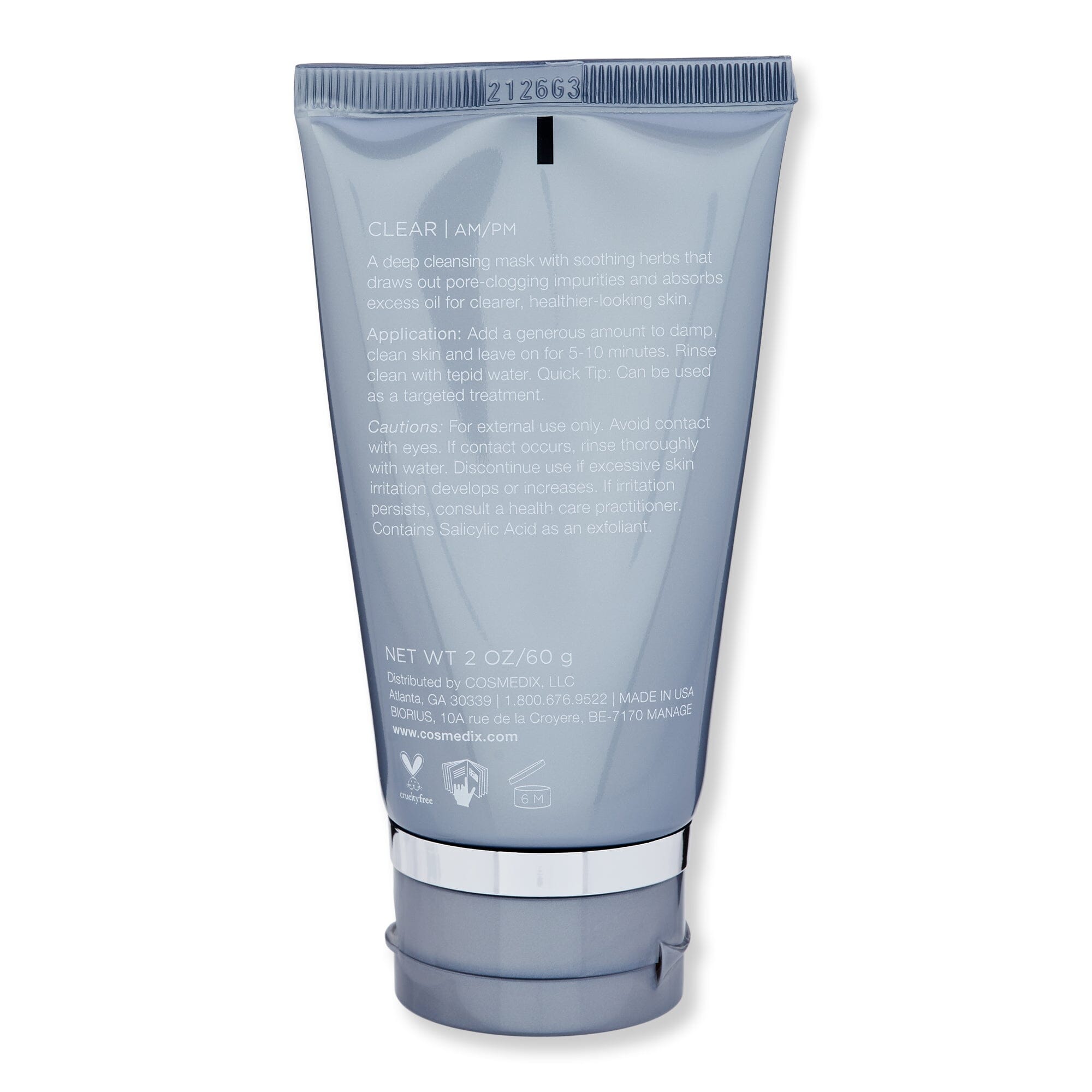 Cosmedix Clear Deep Cleansing Mask
