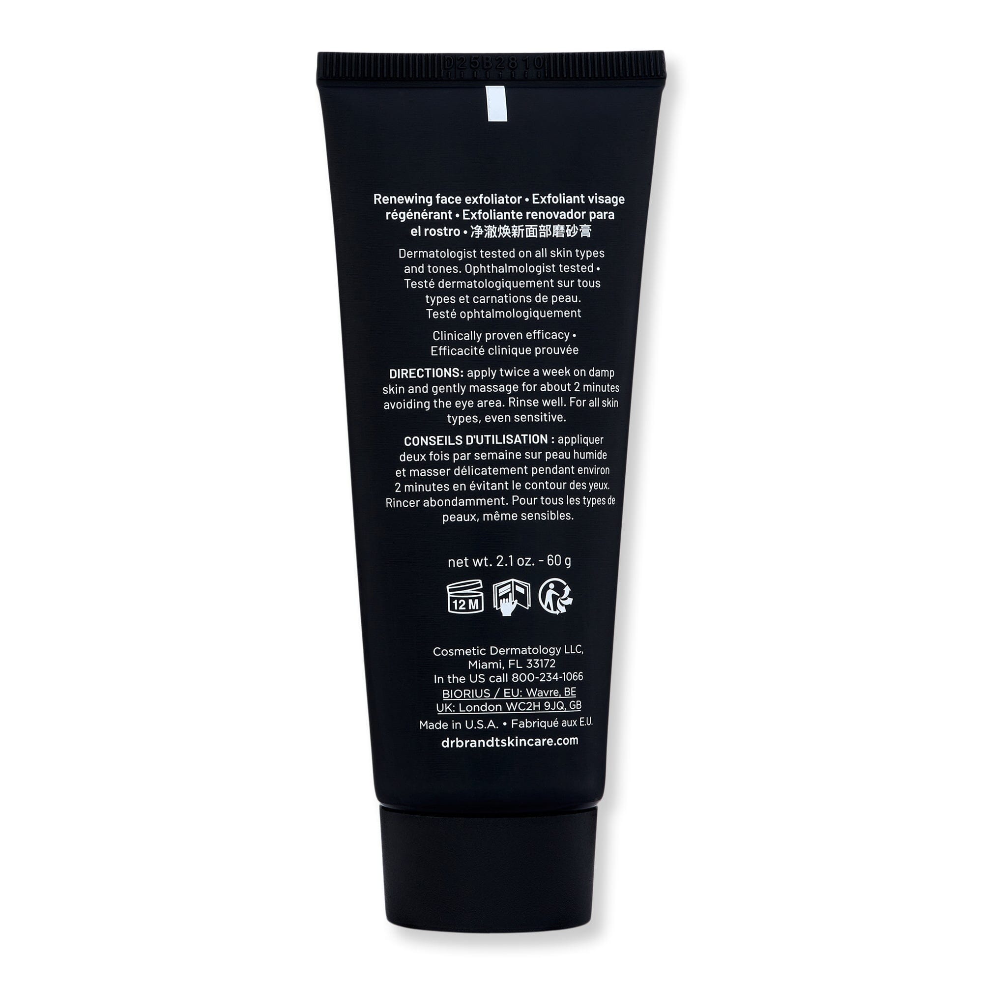Dr. Brandt Microdermabrasion Renewing Face Exfoliator