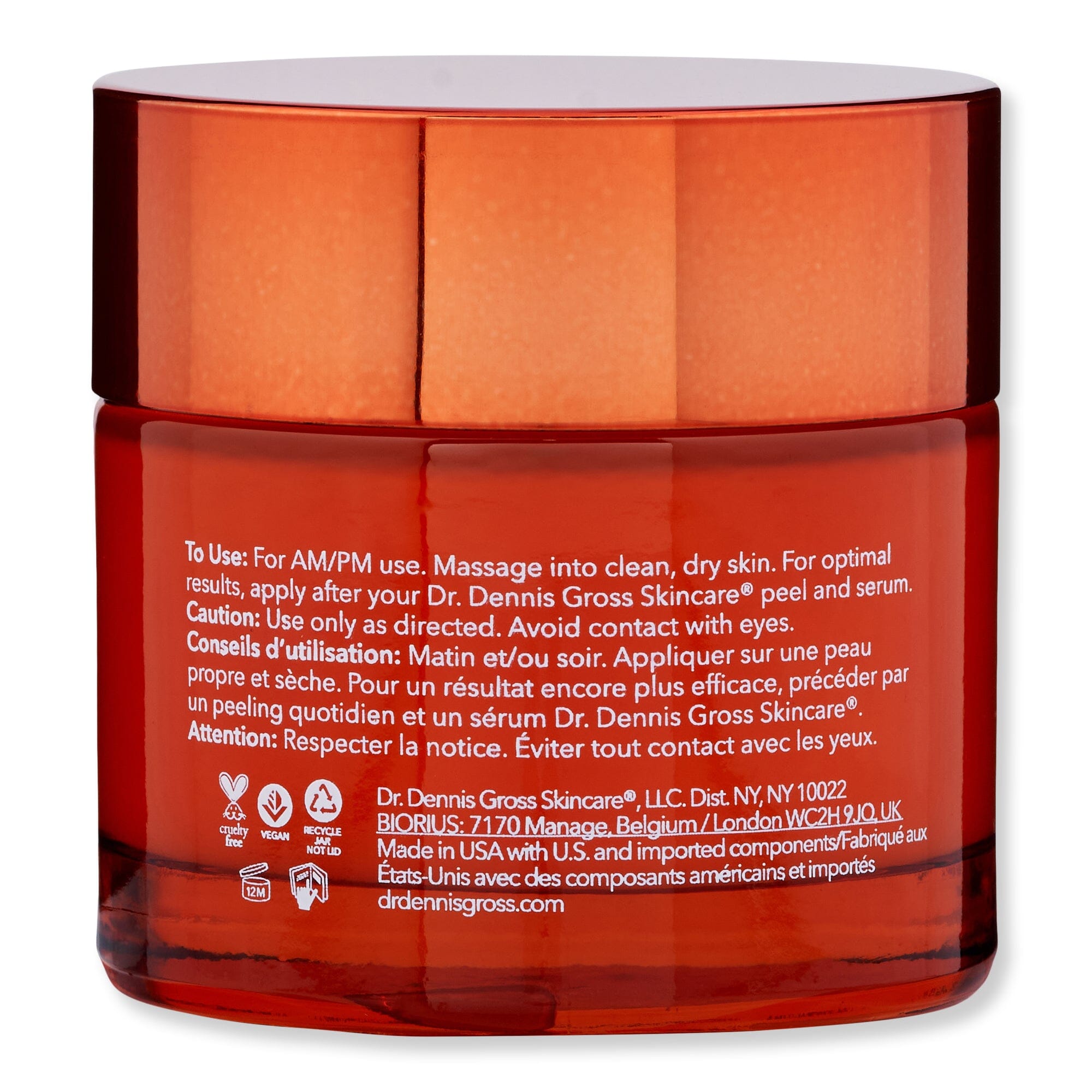 Dr. Dennis Gross Vitamin C Lactic Dewy Deep Cream
