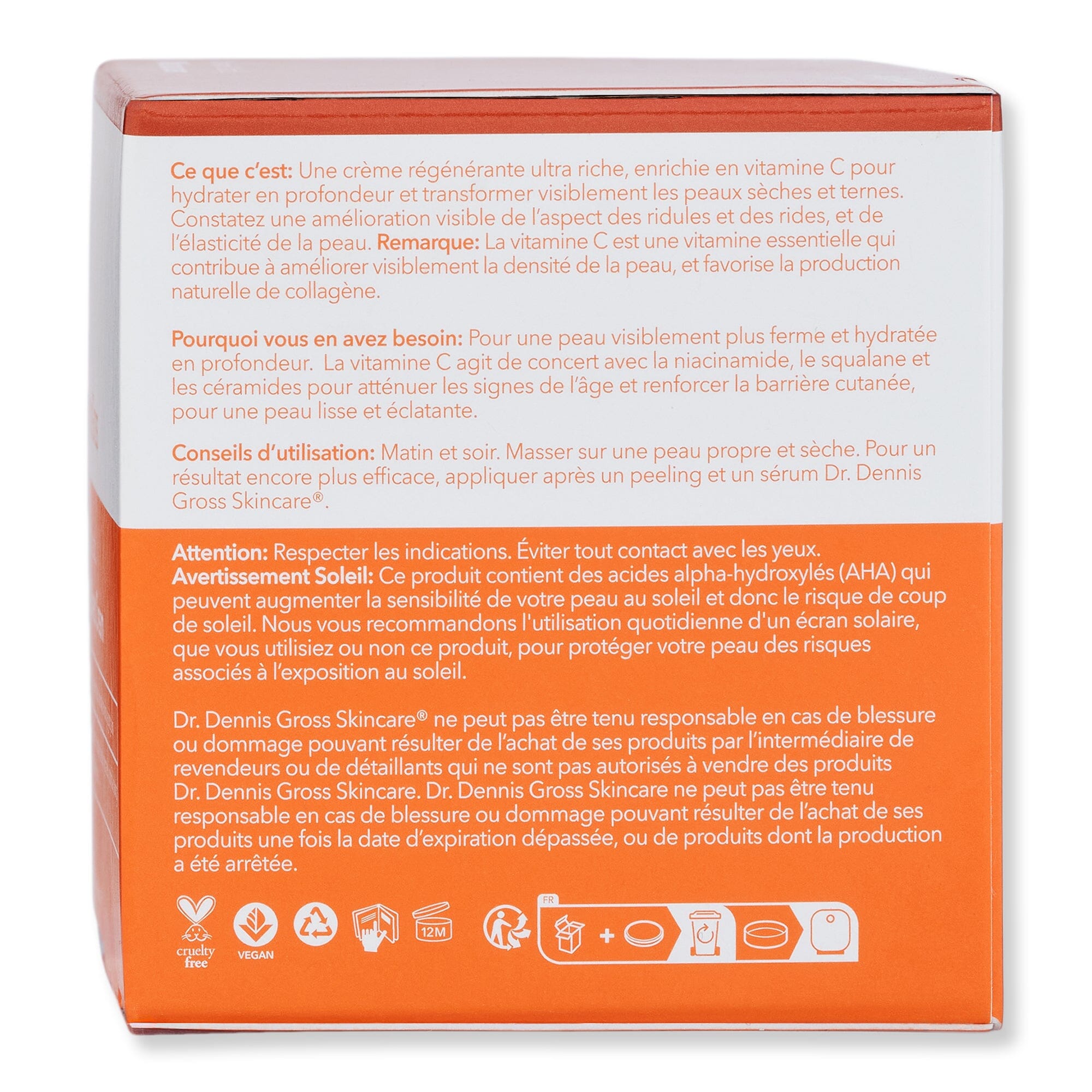 Dr. Dennis Gross Vitamin C Lactic Dewy Deep Cream