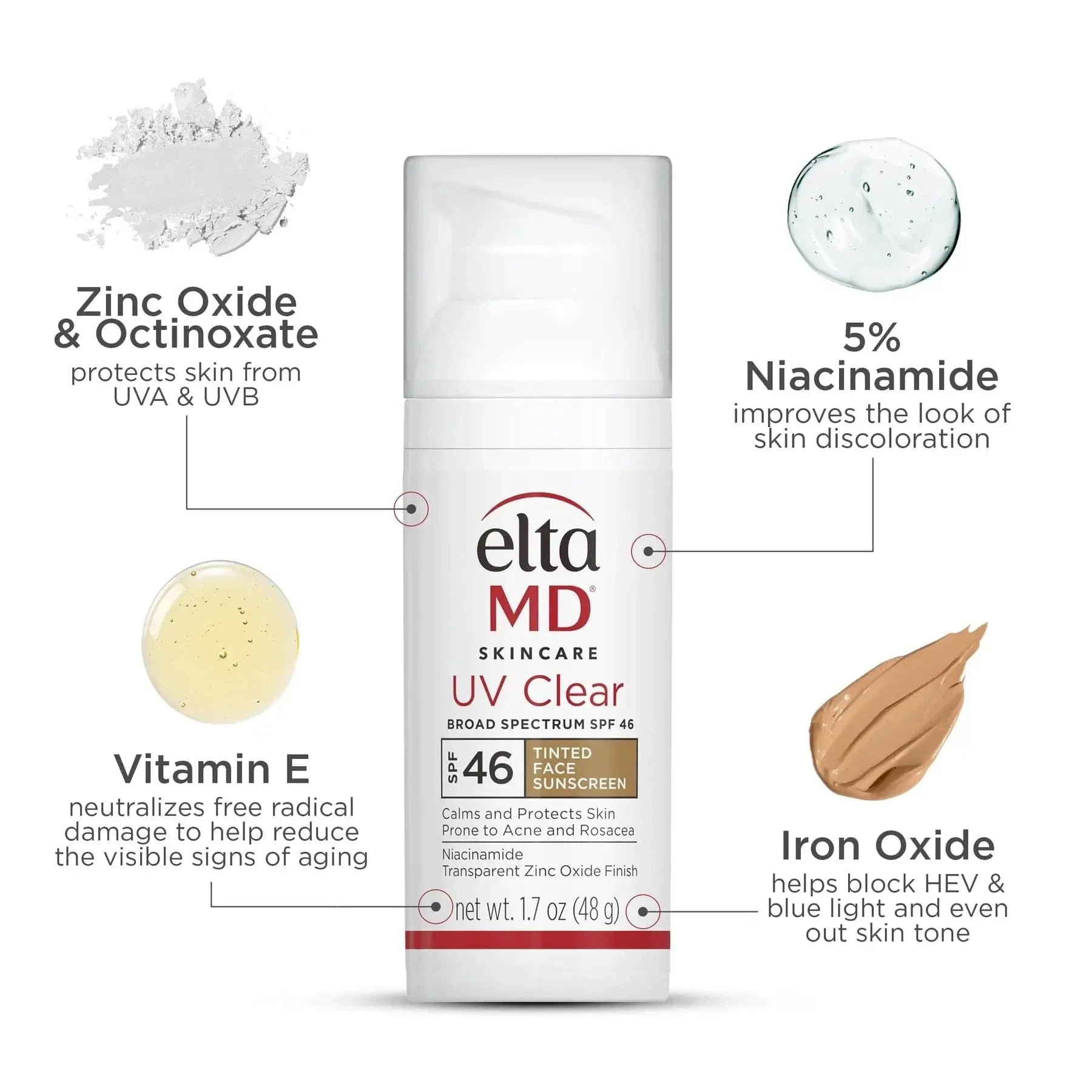 EltaMD UV Clear Tinted Broad-Spectrum SPF 46 3-Pack ($135 Value)