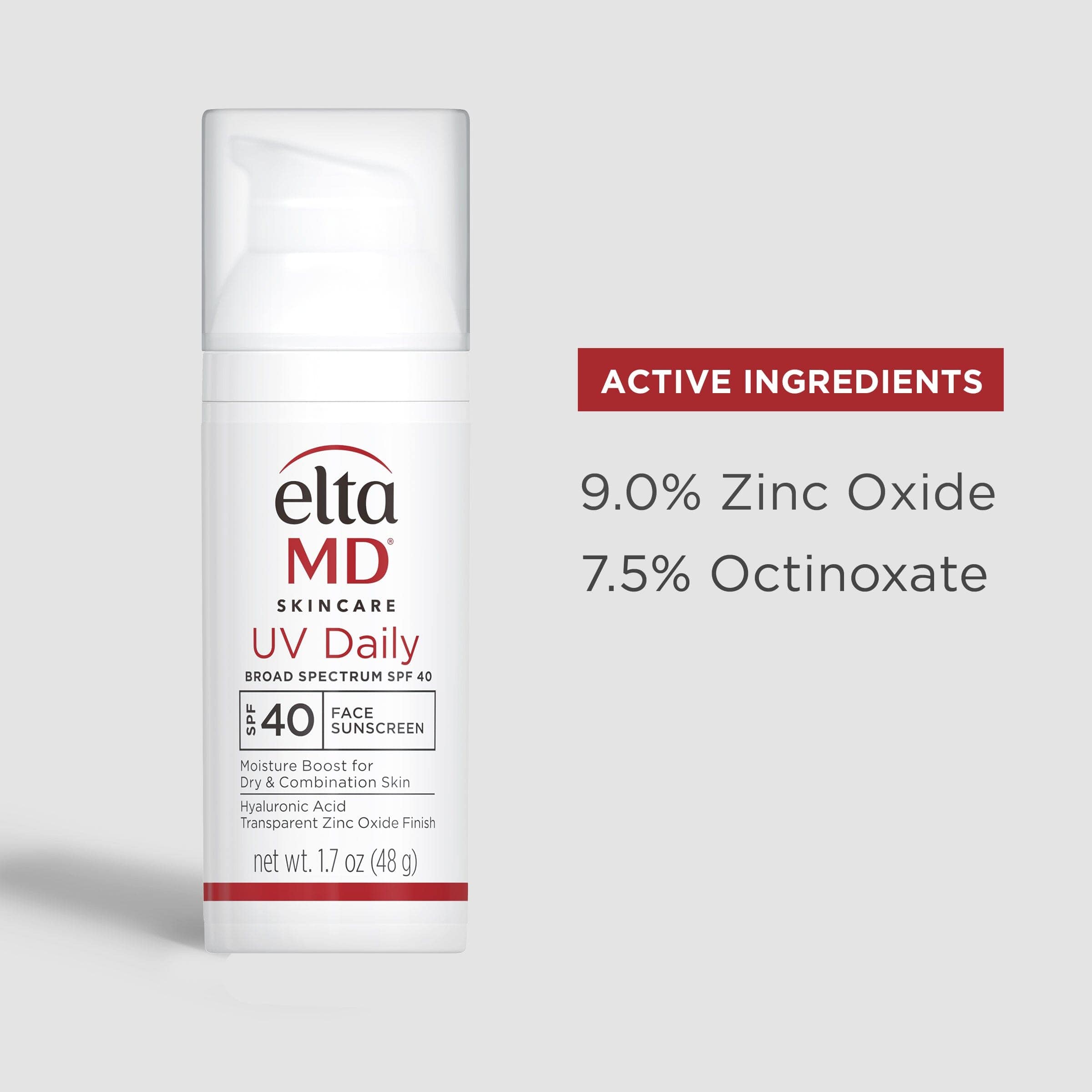 EltaMD UV Daily Untinted Broad-Spectrum SPF 40 DUO ($80 Value)