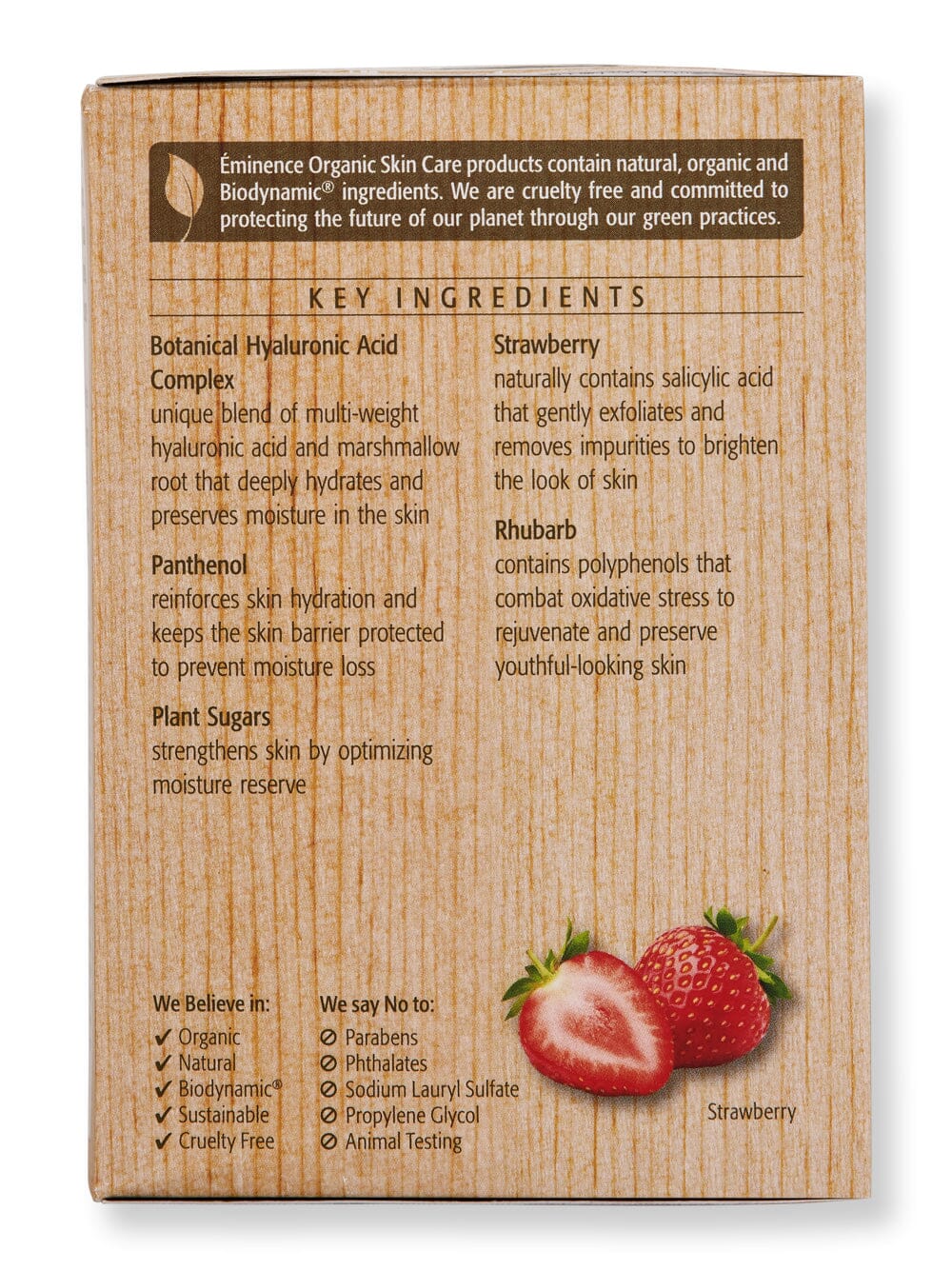 Eminence Strawberry Rhubarb Hyaluronic Hydrator