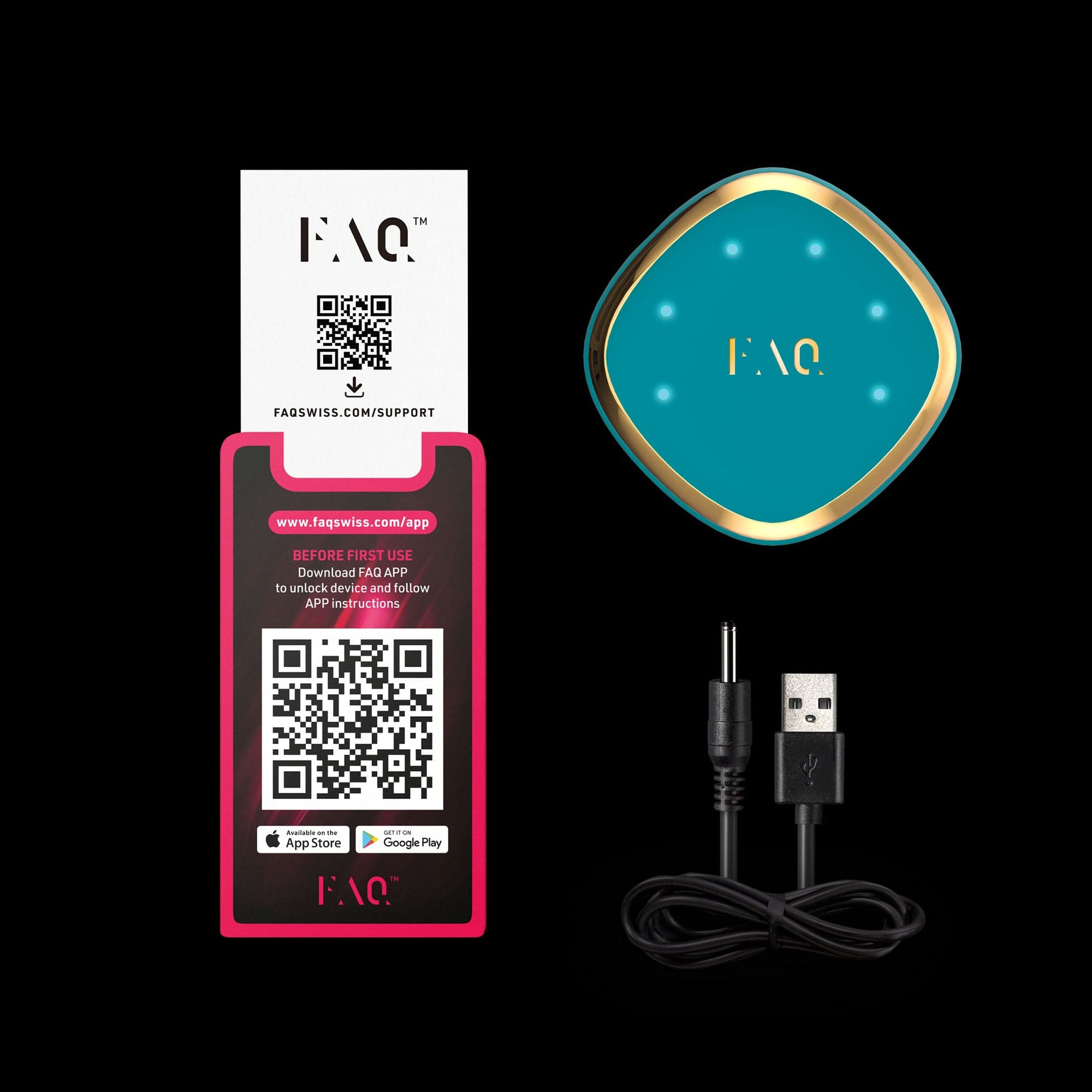 FOREO FAQ™ 301 LED Hair Strengthening Scalp Massager