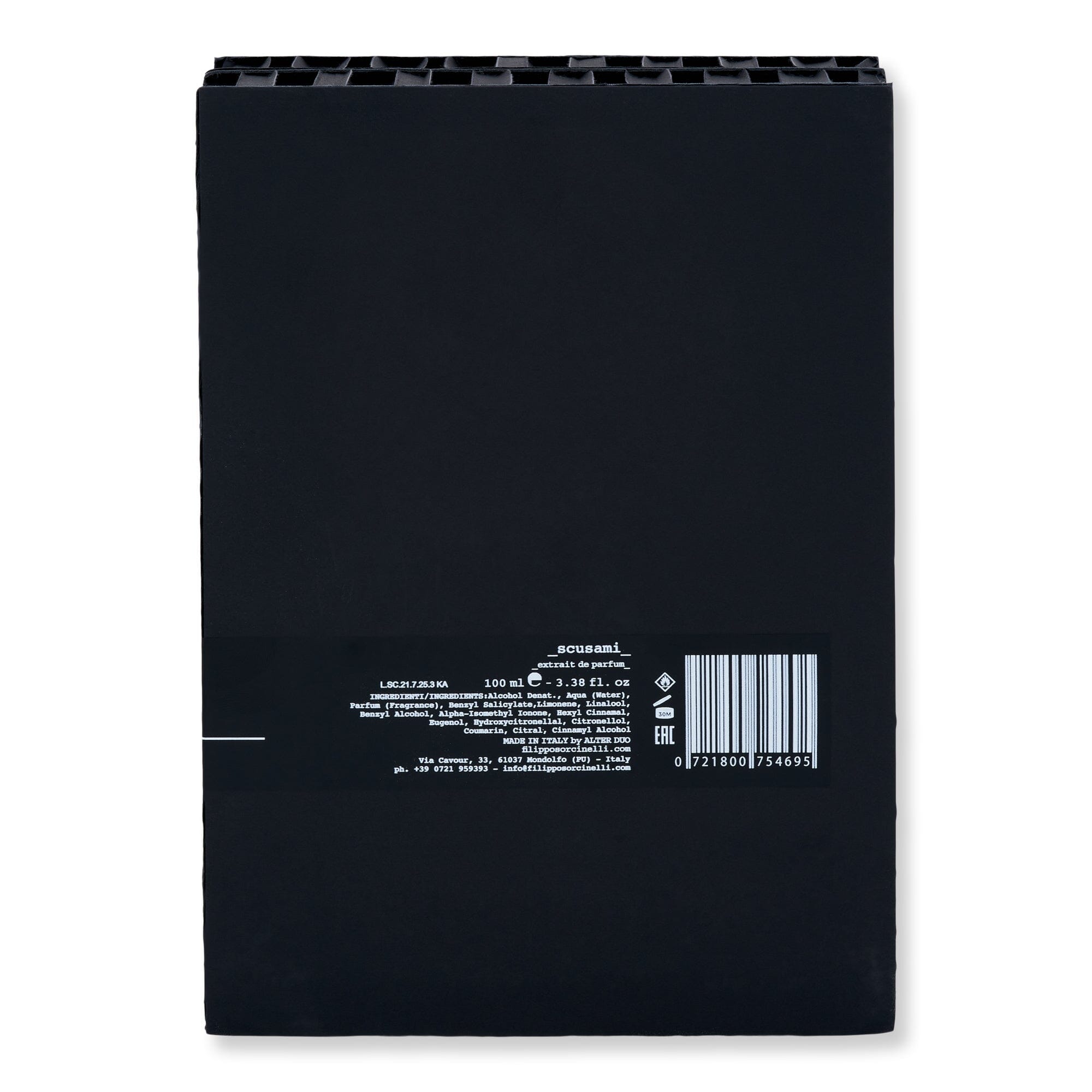 Filippo Sorcinelli Scusami Extrait de Parfum
