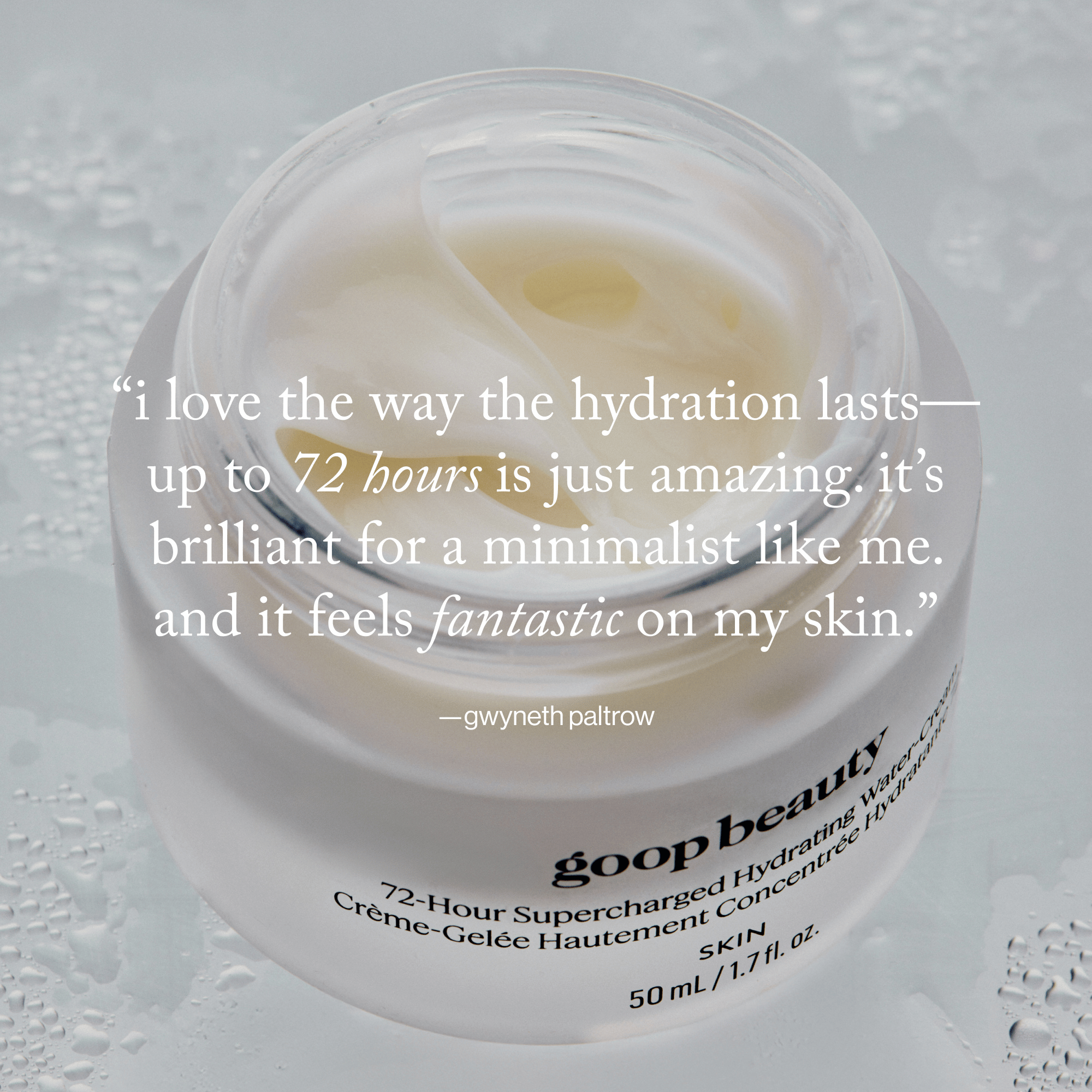 goop beauty 72-Hour Supercharged Hydrating Water-Cream