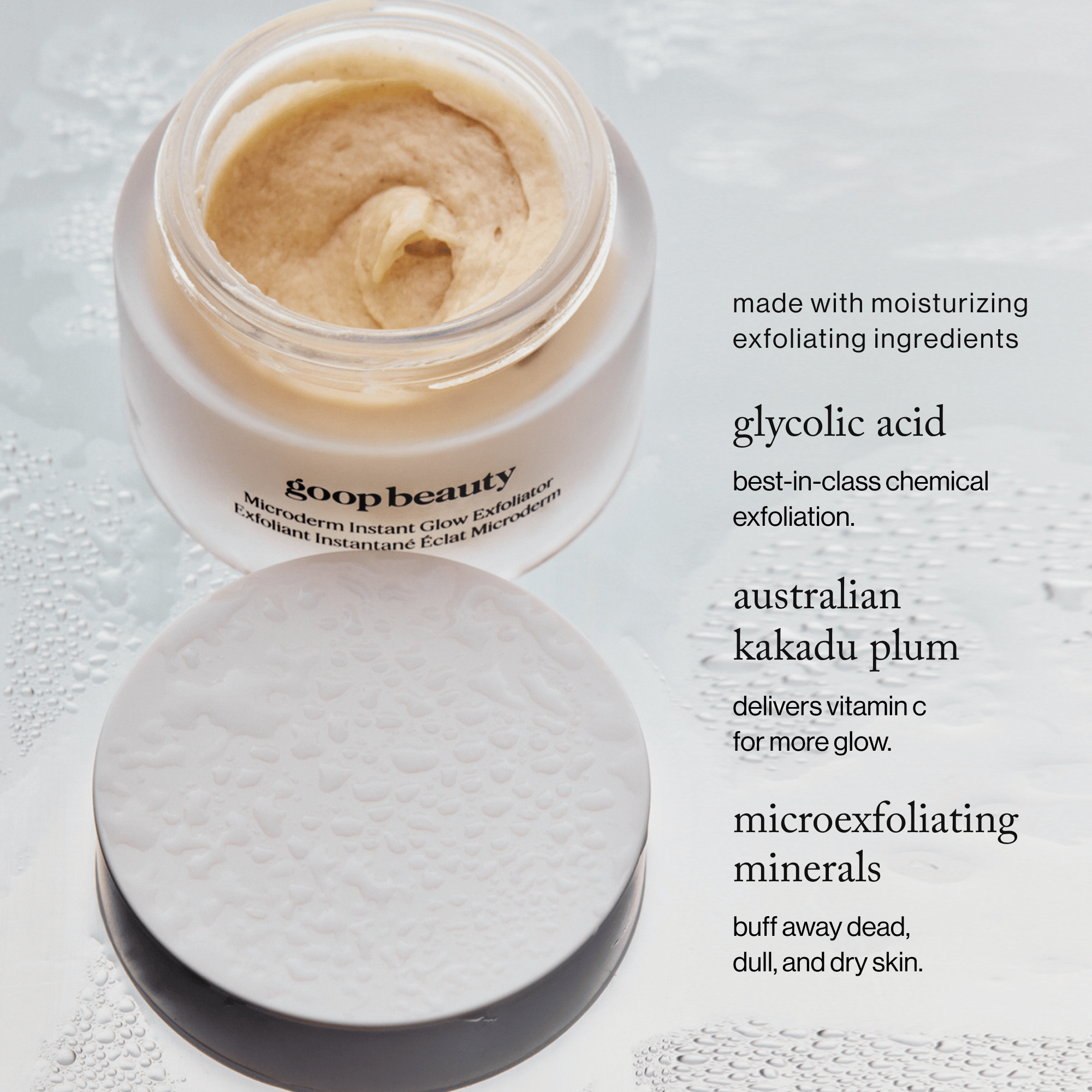 goop beauty Microderm Instant Glow Exfoliator