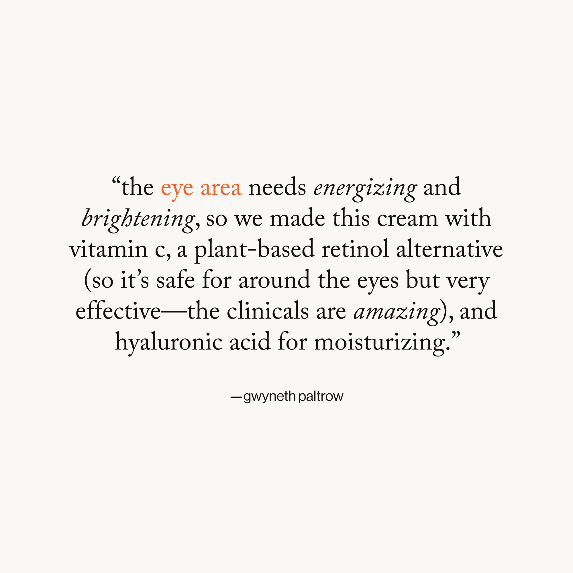 goop beauty Vita-C Brightening Eye Cream