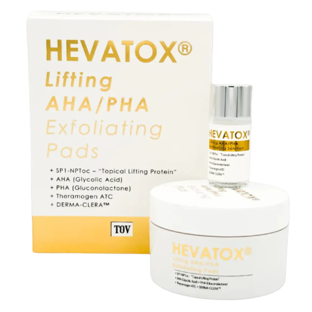 Hevatox Lifting AHA/PHA Exfoliating Pads