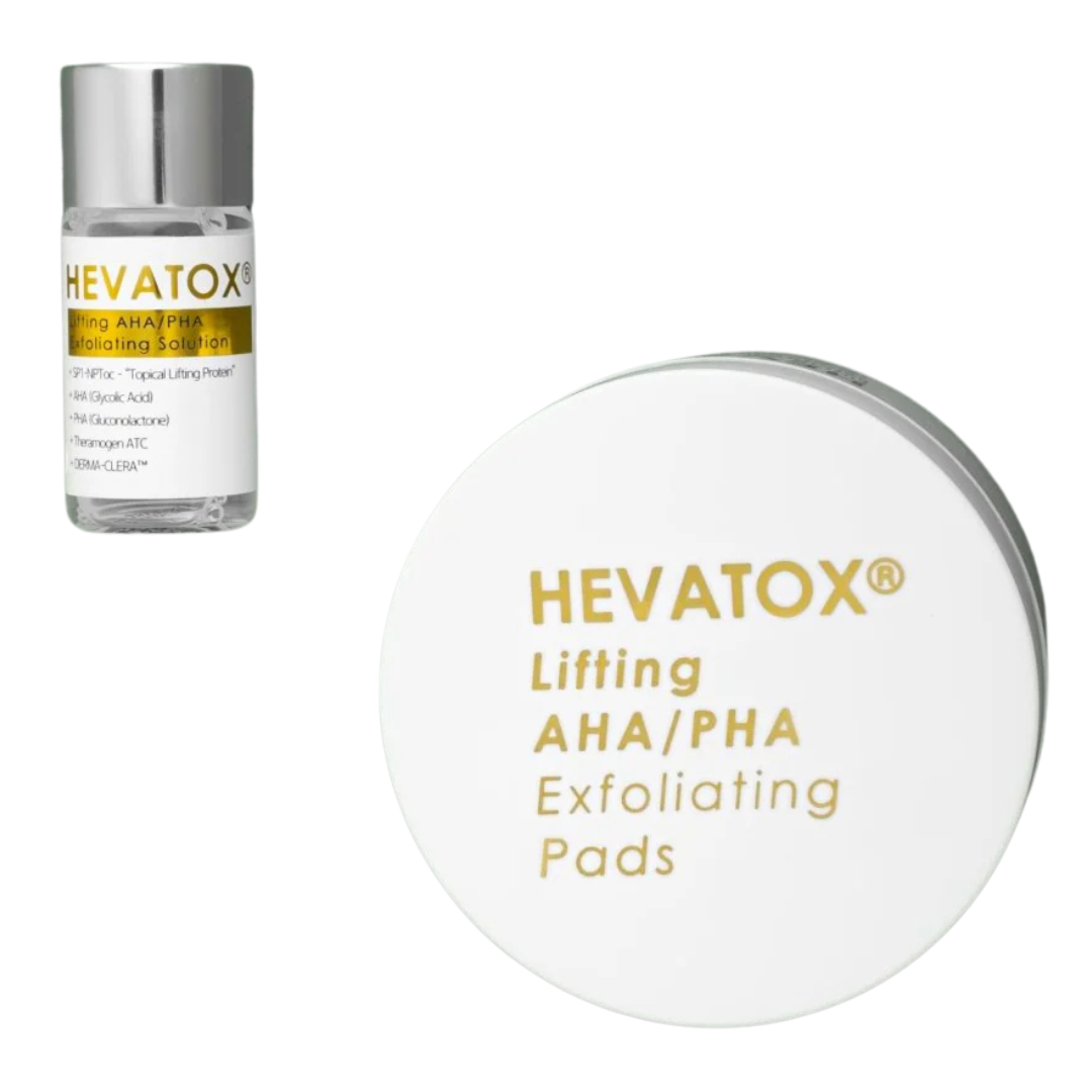 Hevatox Lifting AHA/PHA Exfoliating Pads