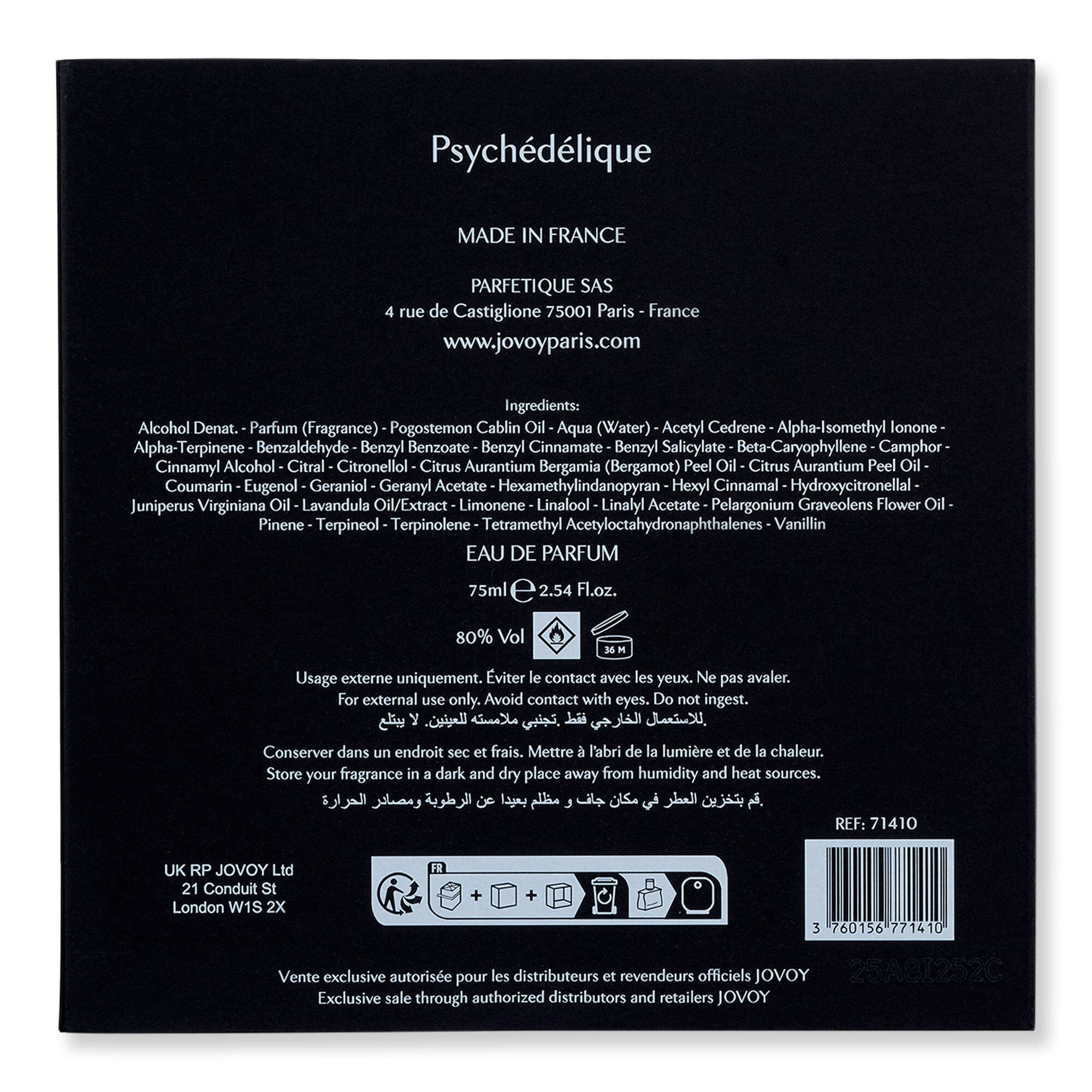 Jovoy Psychedelique Eau De Parfum