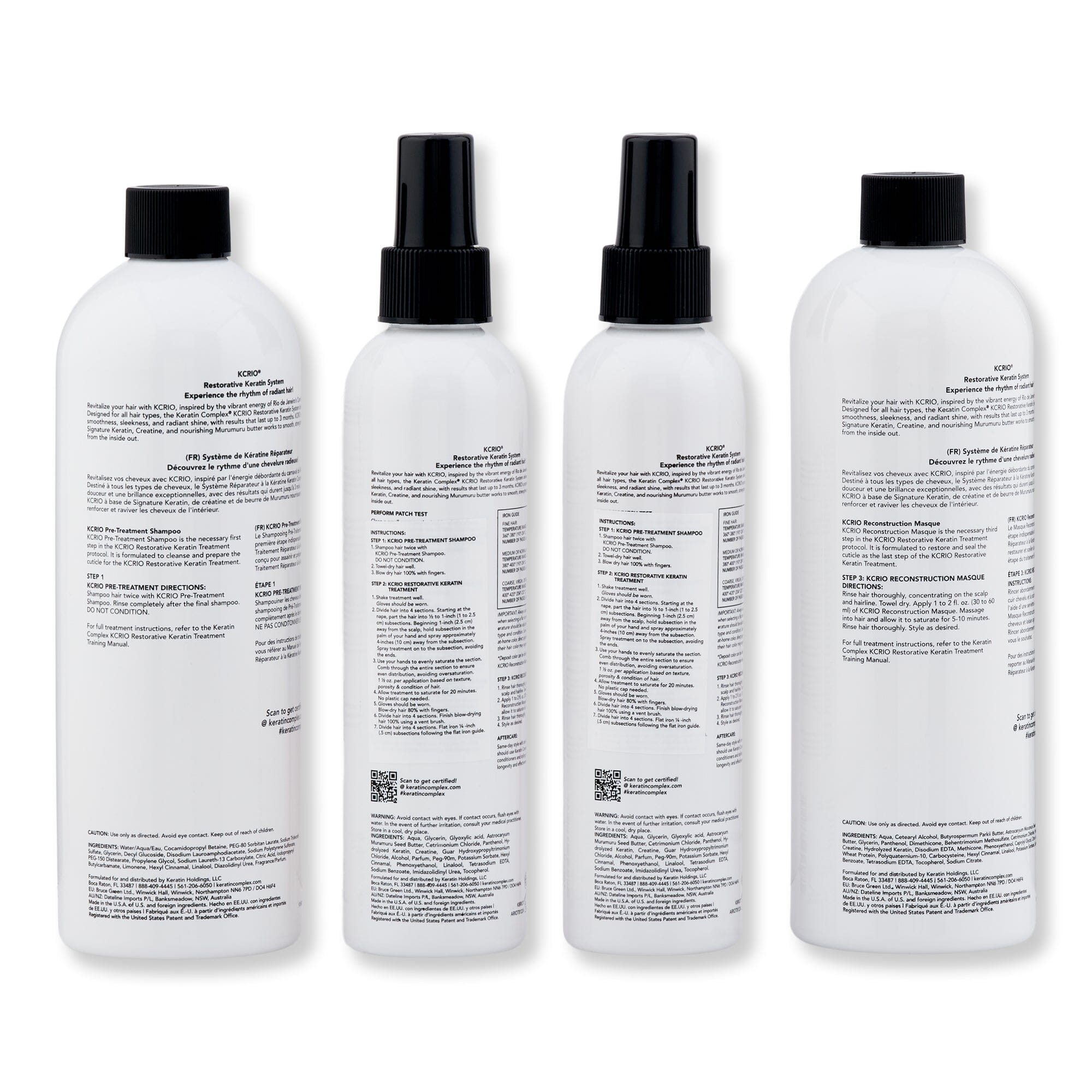 Keratin Complex KCRIO Restorative Keratin System