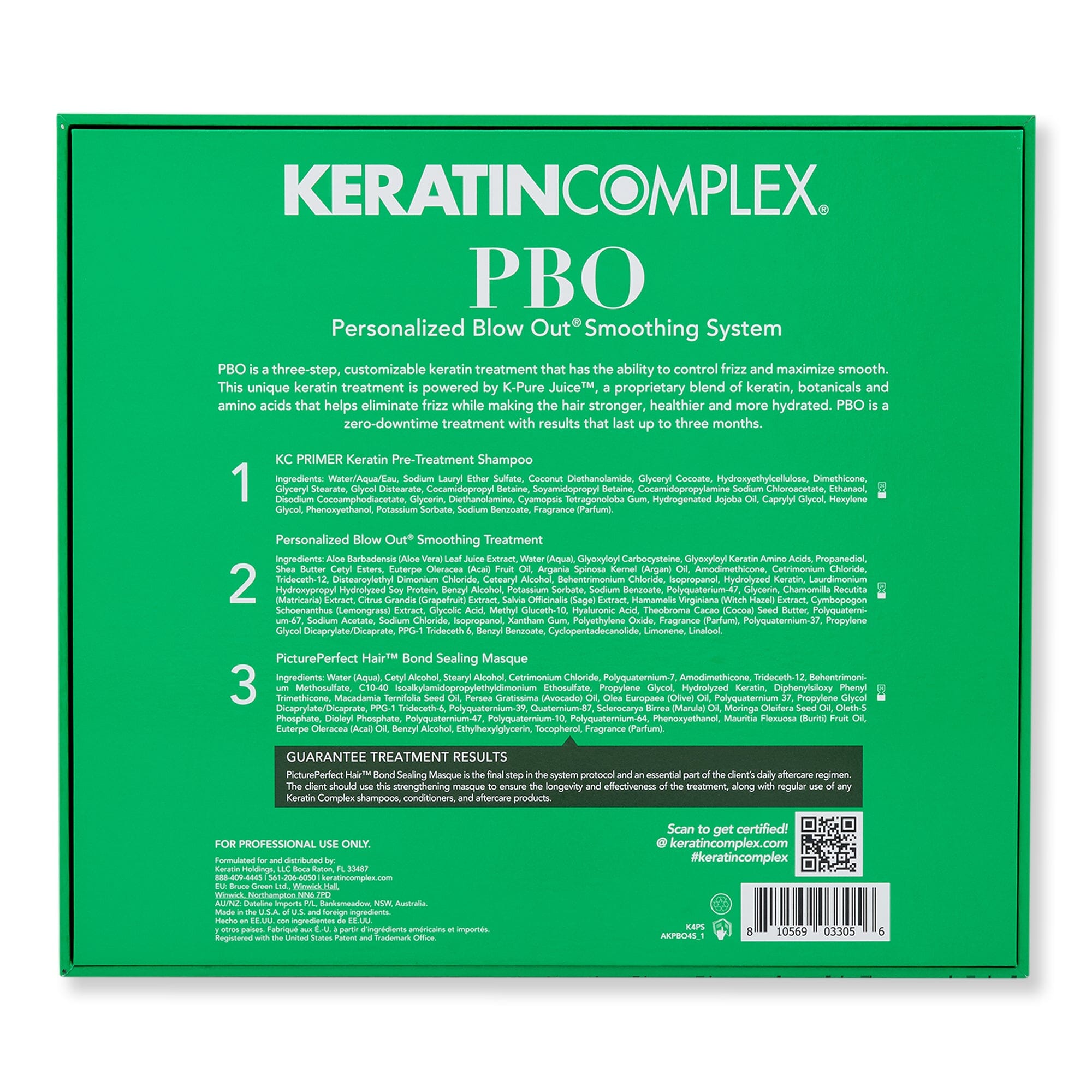 Keratin Complex Personalized Blow Out Smoothing System