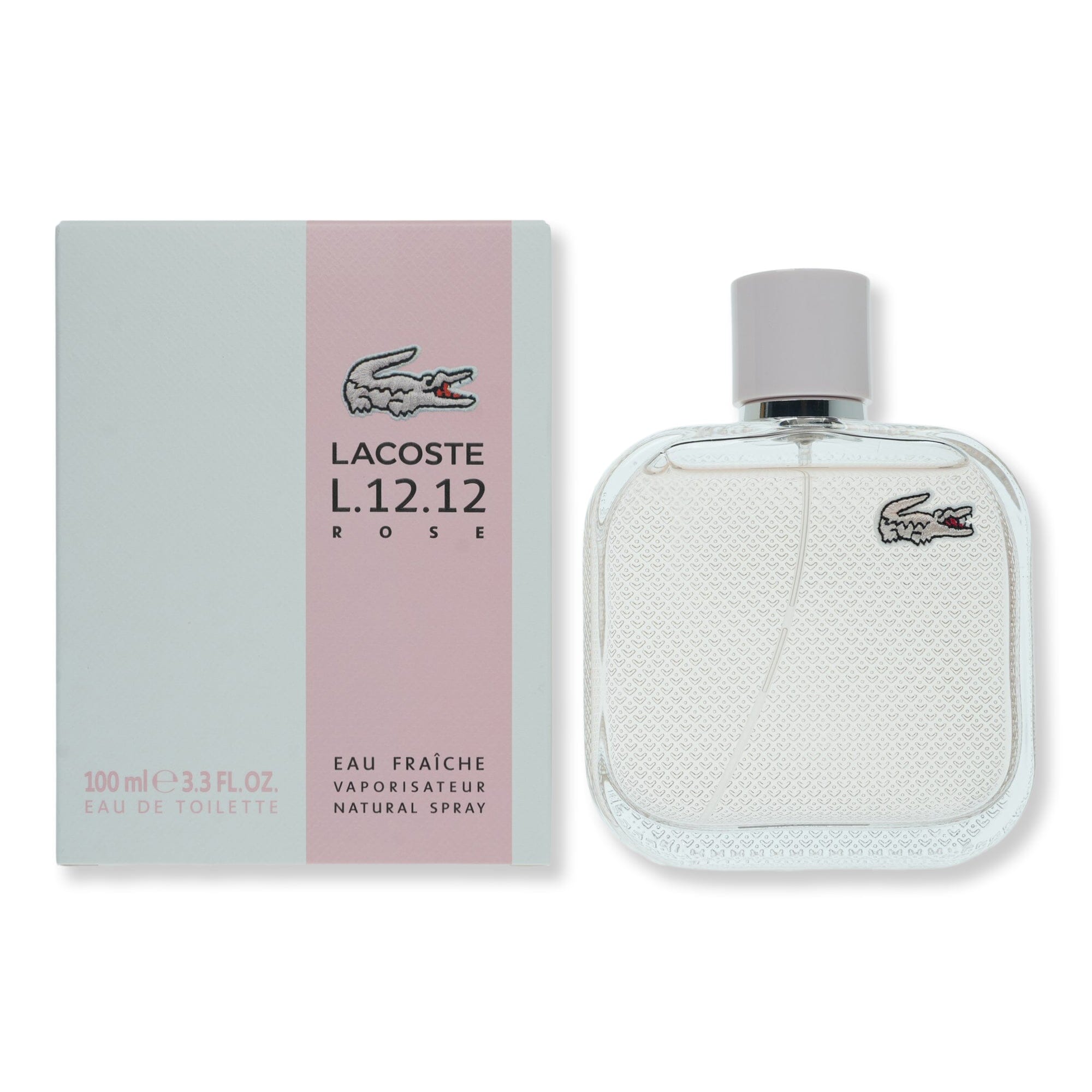 Lacoste L.12.12 Rose Eau Fraiche Eau De Toilette Spray for Women