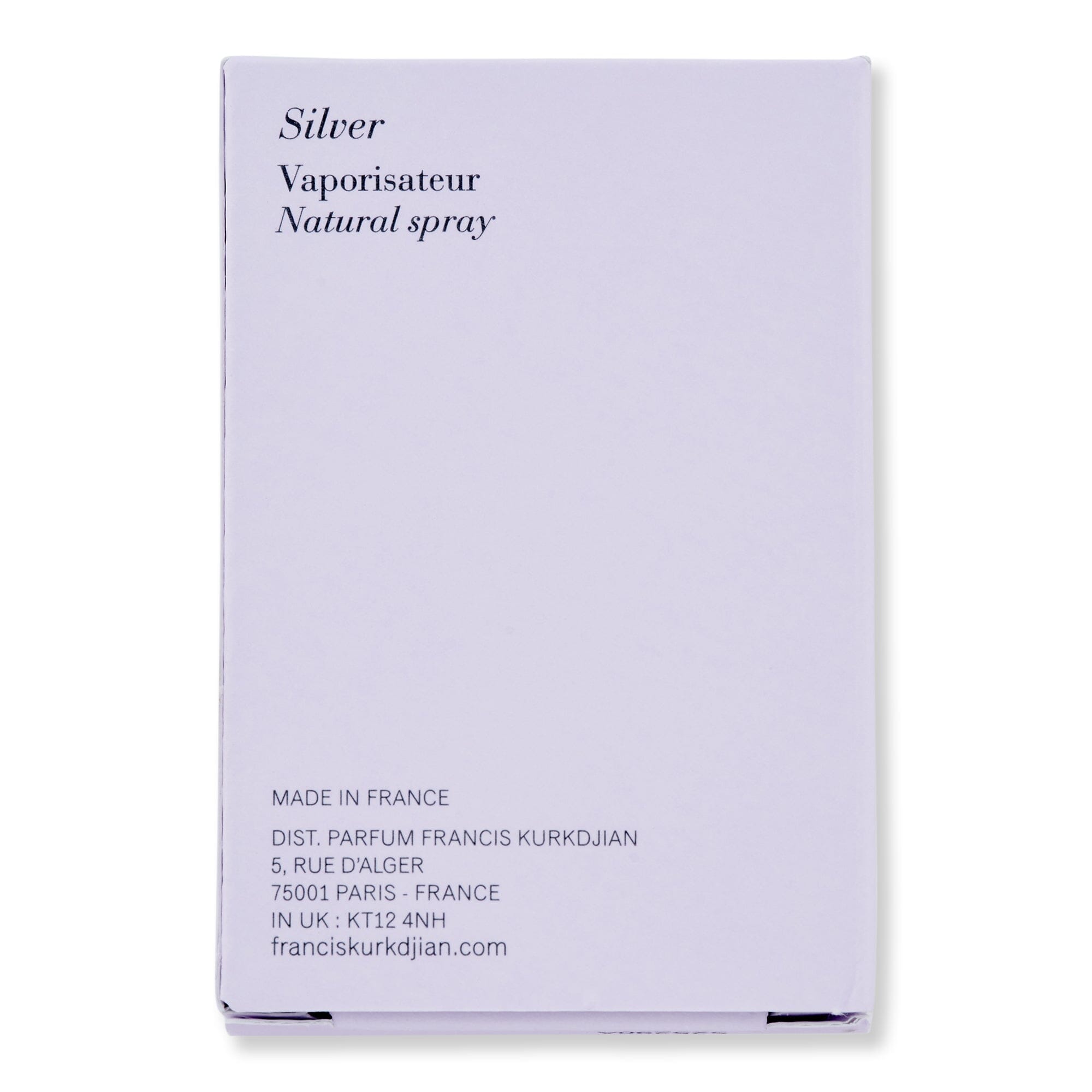 Maison Francis Kurkdjian Gentle Fluidity Silver Eau de Parfum