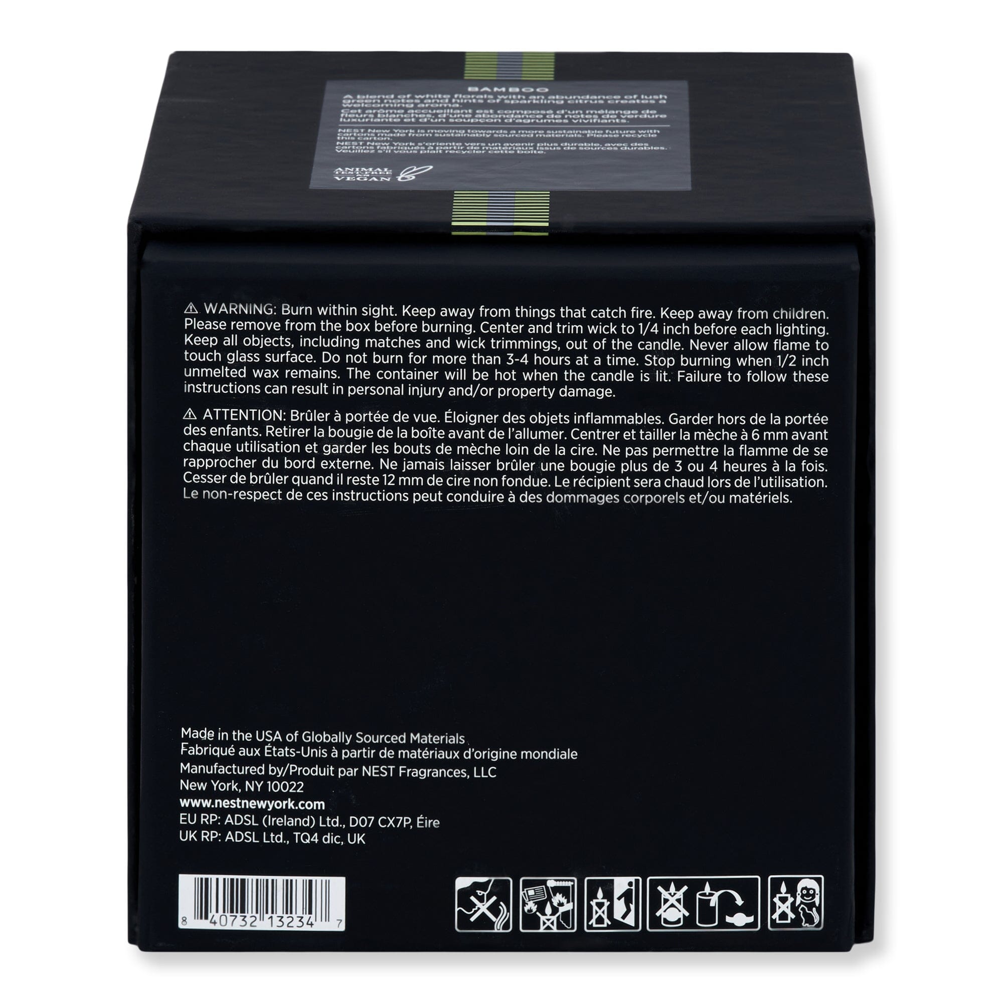NEST New York Bamboo 3-Wick Candle
