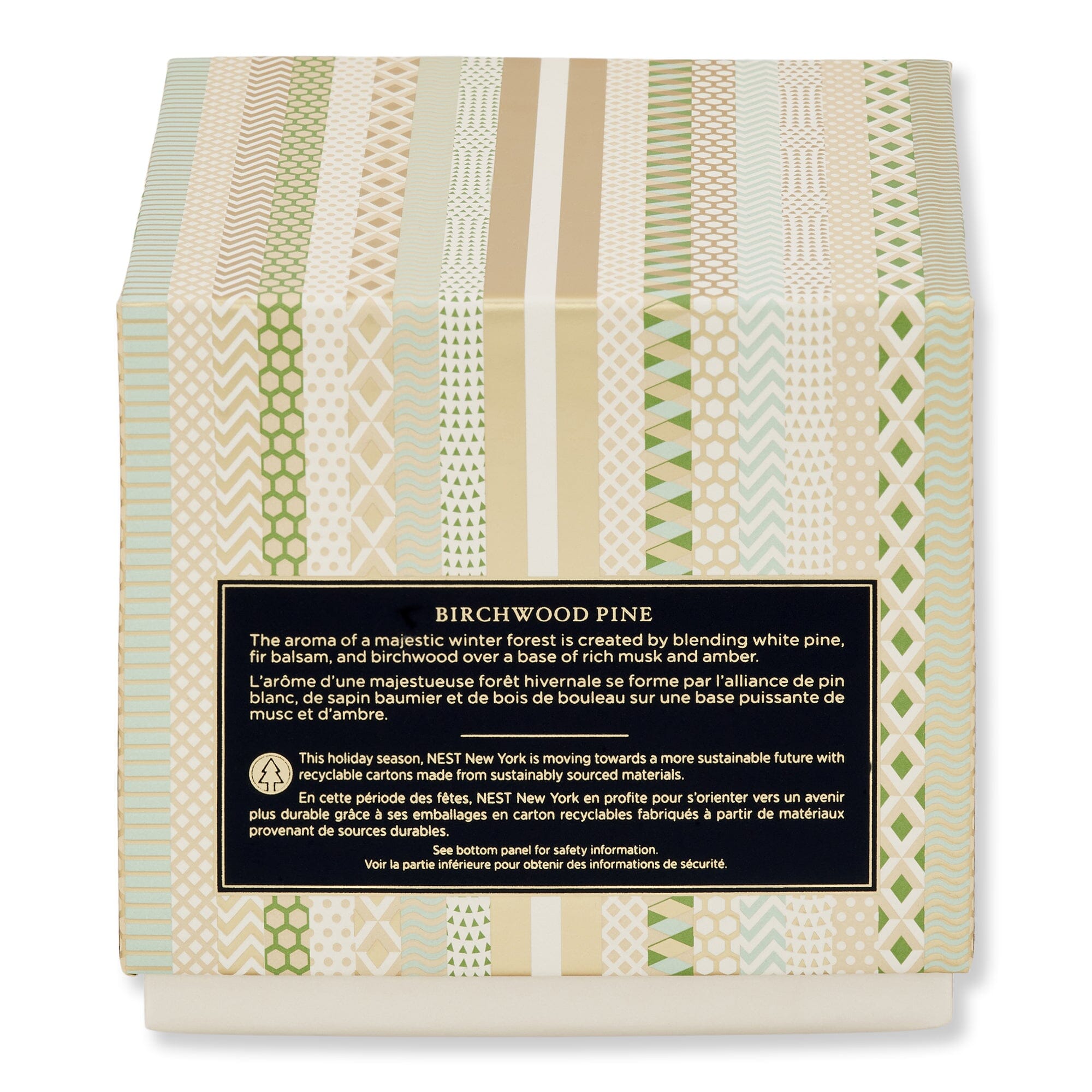 NEST New York Birchwood Pine 3-Wick Candle