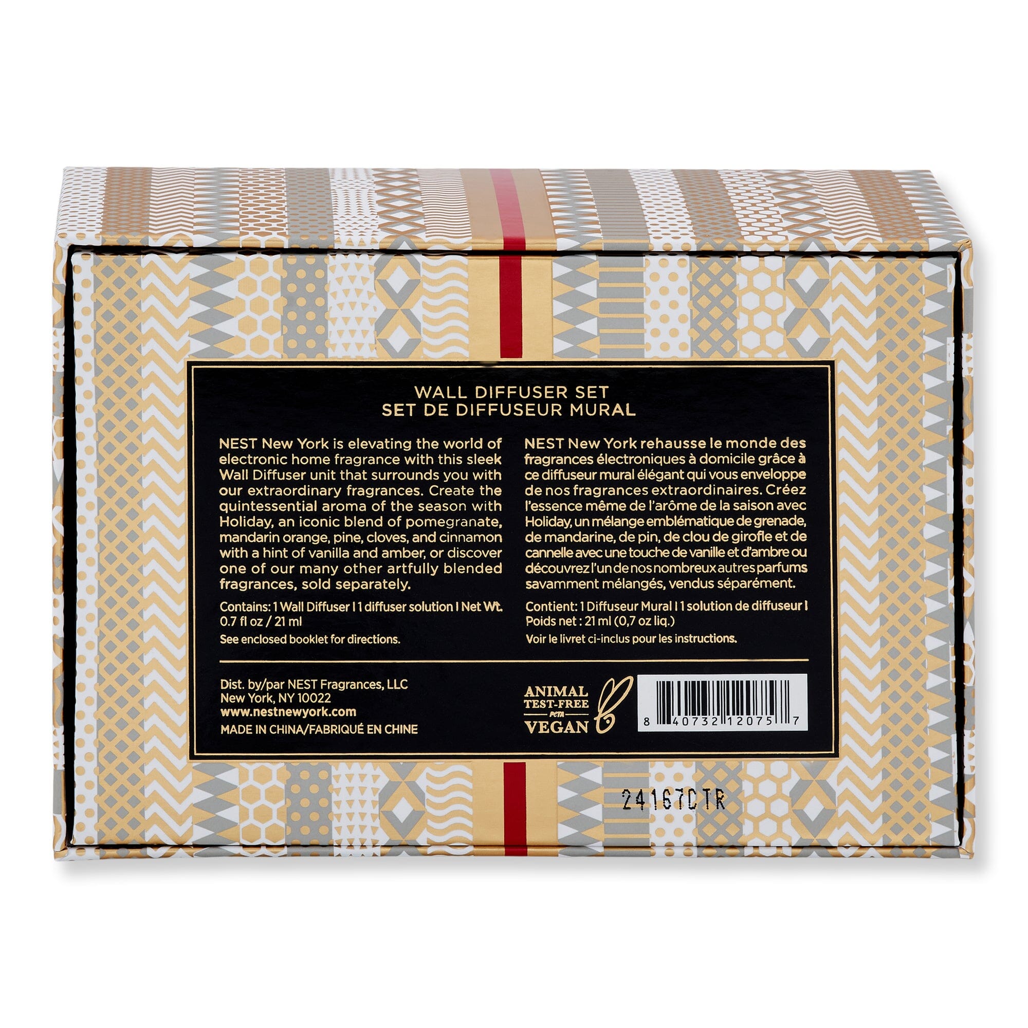 NEST New York Holiday Wall Diffuser Set