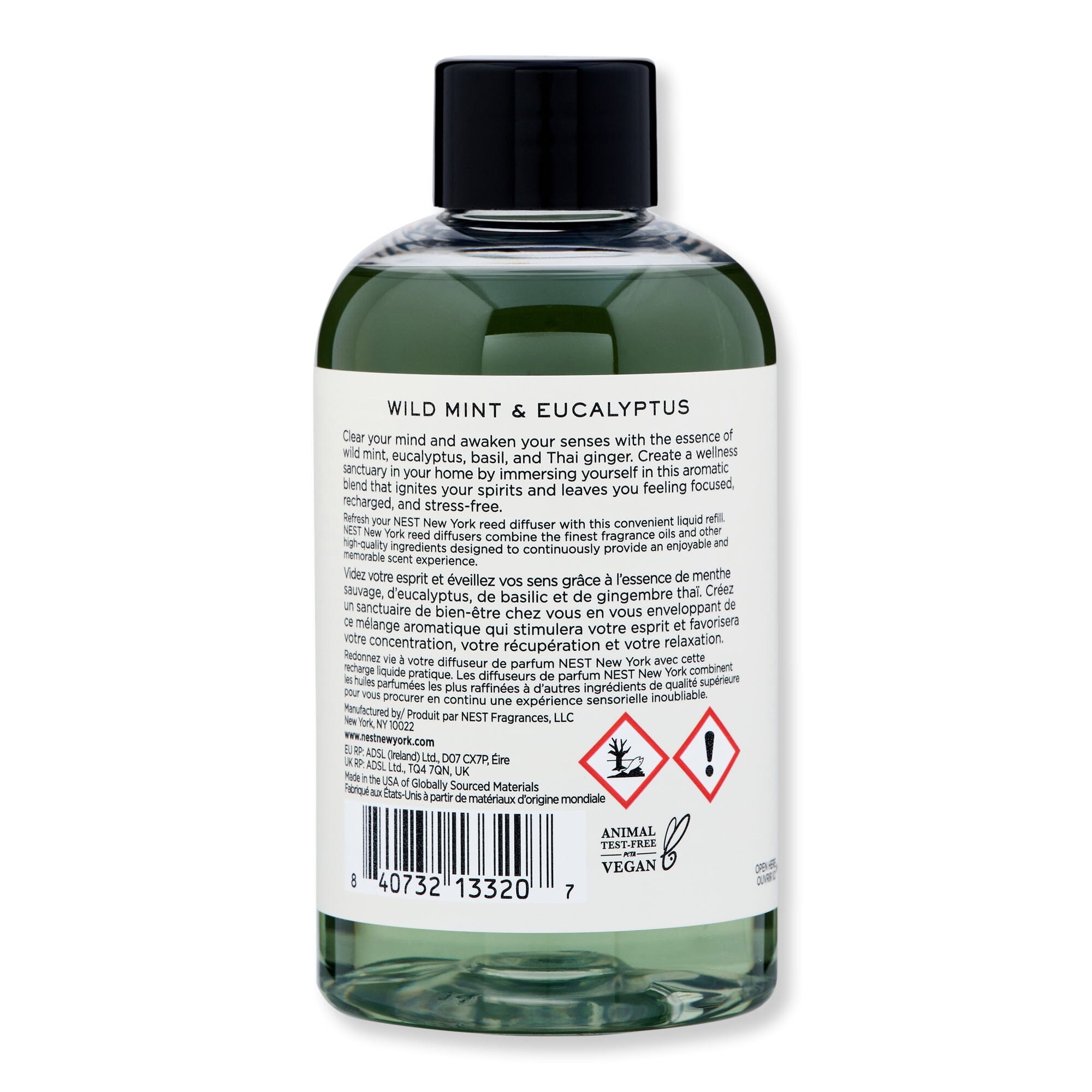 NEST New York Wild Mint & Eucalyptus Reed Diffuser
