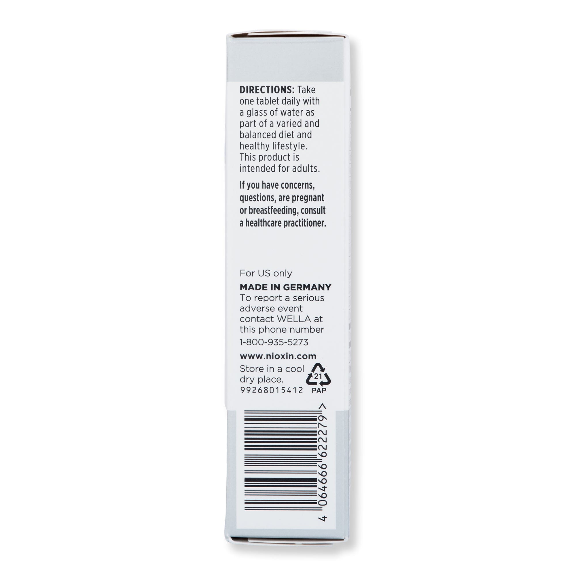 Nioxin Hair Growth Supplements