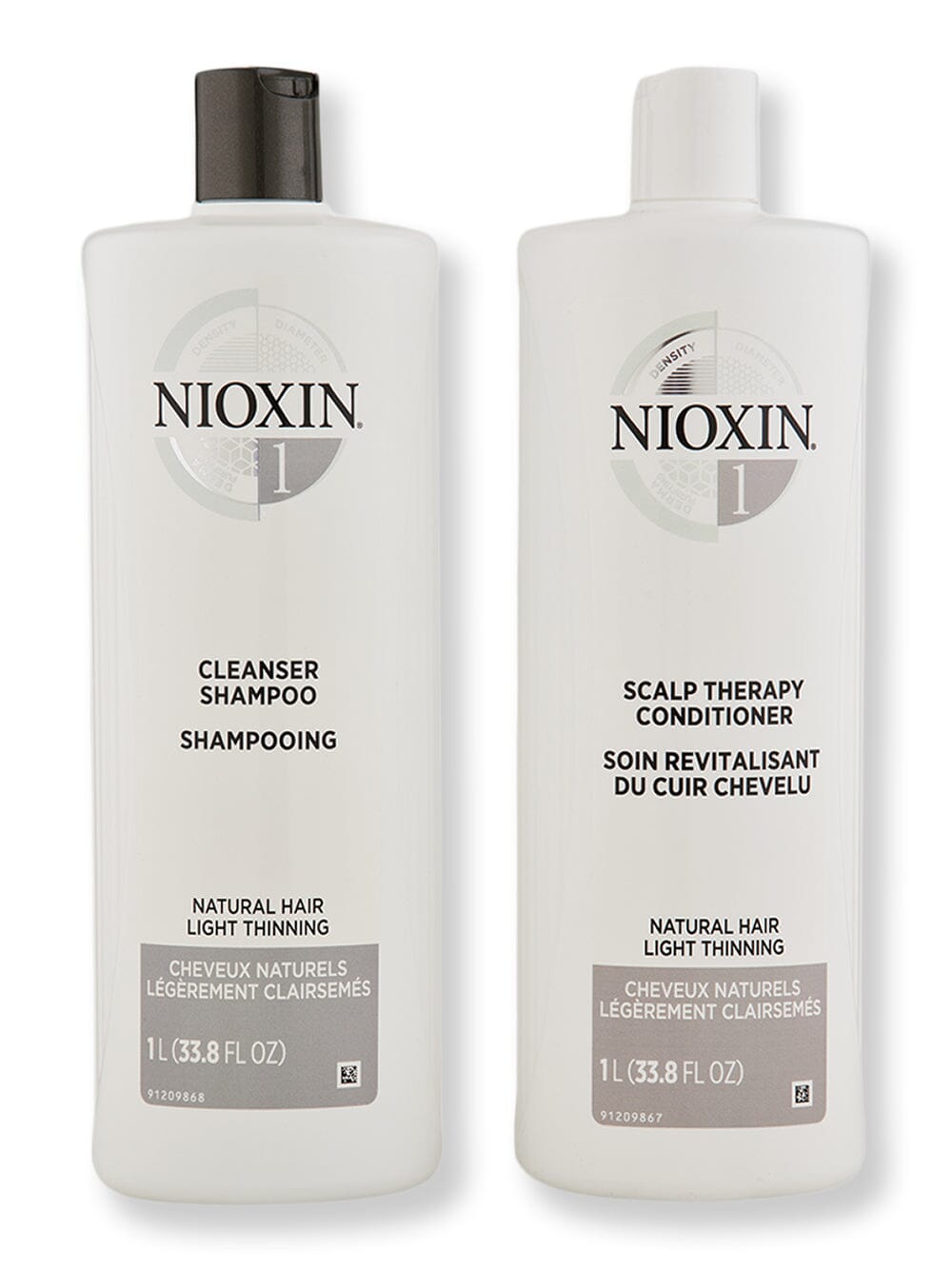 Nioxin System 1 Shampoo & Conditioner 33.8 oz