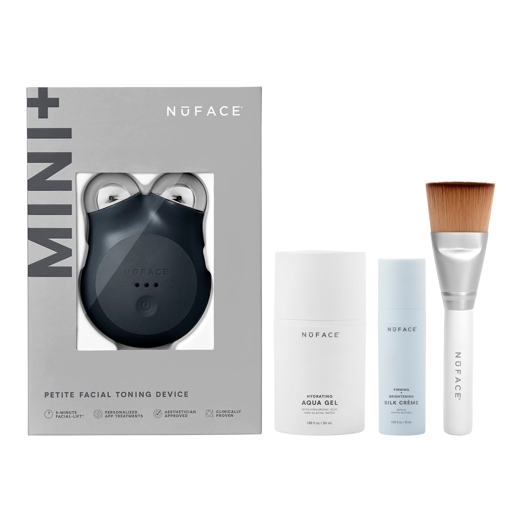 NuFACE MINI+ Starter Kit in Midnight Black