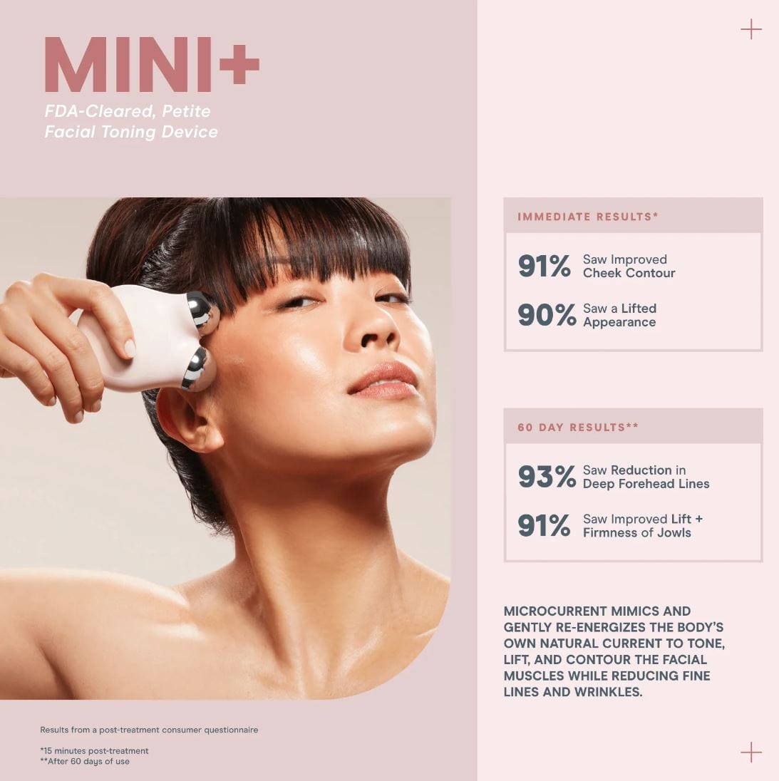 NuFACE MINI+ Starter Kit in Midnight Black