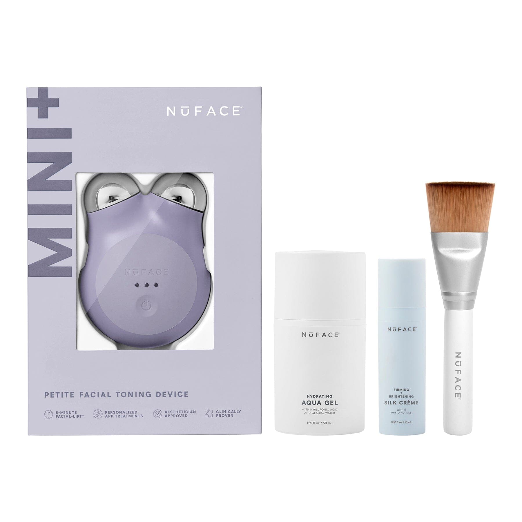 NuFACE MINI+ Starter Kit in Violet Dusk