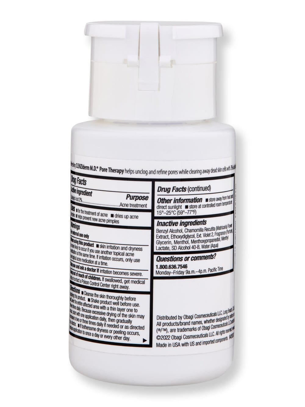 Obagi Clenziderm MD Pore Therapy