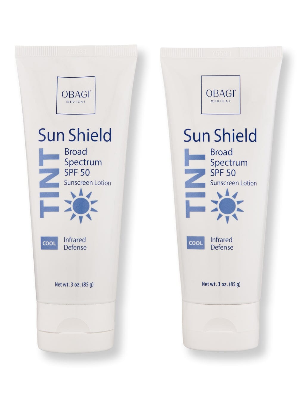 Obagi Sun Shield Tint Broad Spectrum SPF 50 Cool 2 Ct