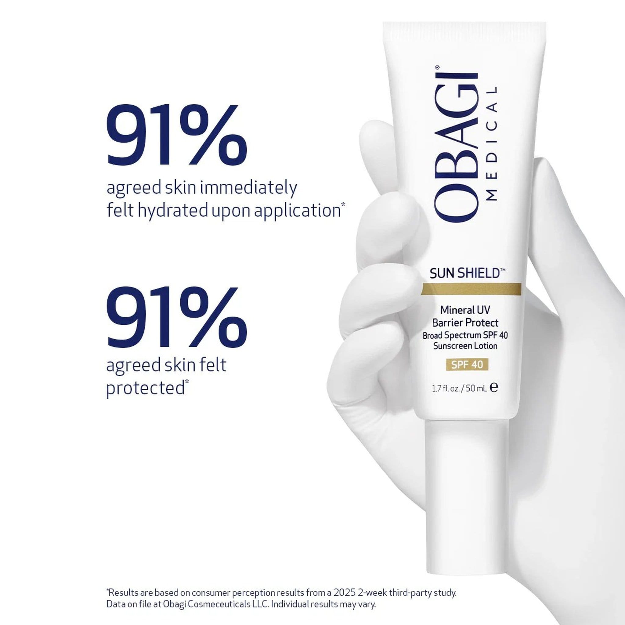 Obagi Sun Shield Mineral UV Barrier Protect Broad Spectrum SPF 40