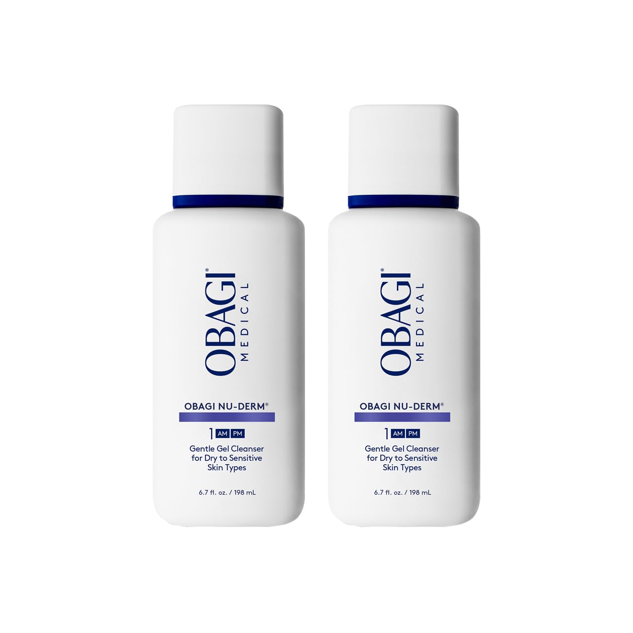 Obagi Nu-Derm Gentle Cleanser 2-Pack ($98 Value)