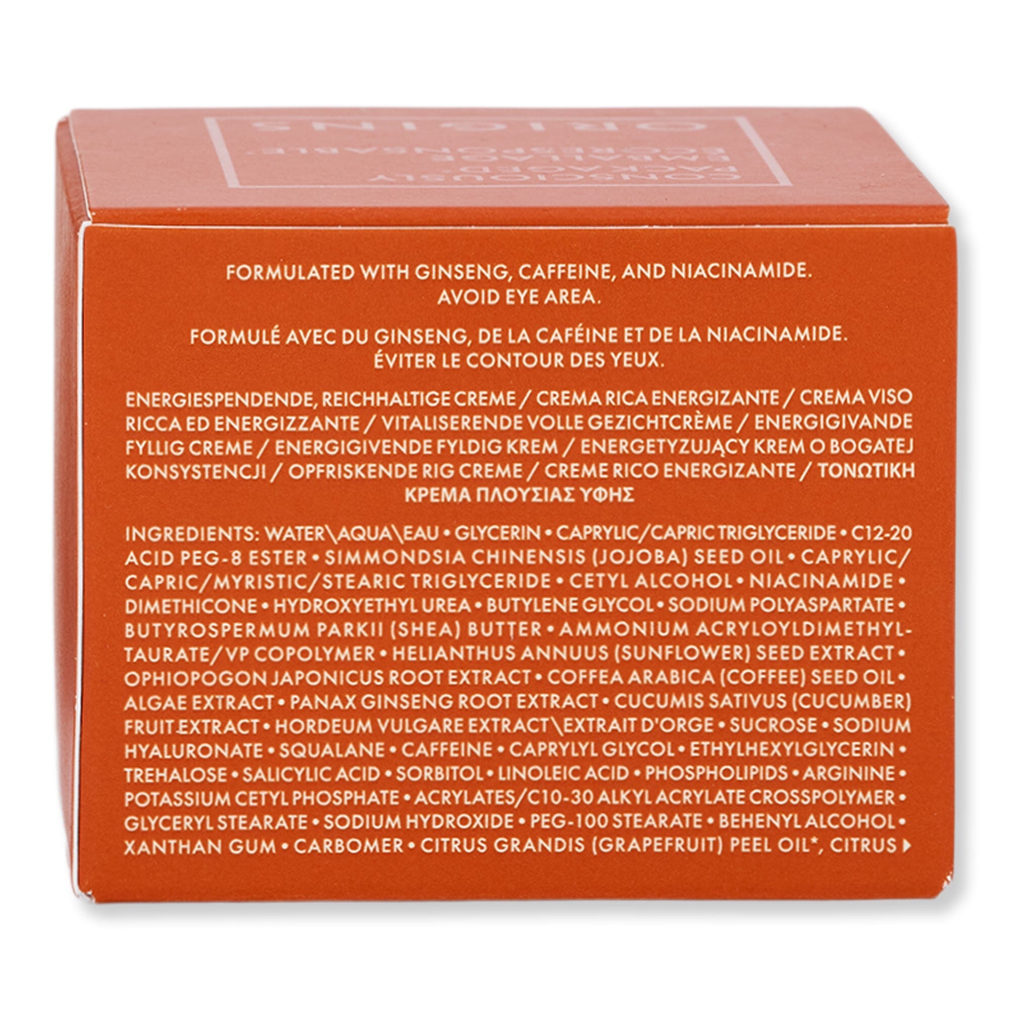 Origins Ginzing Energizing Rich Cream