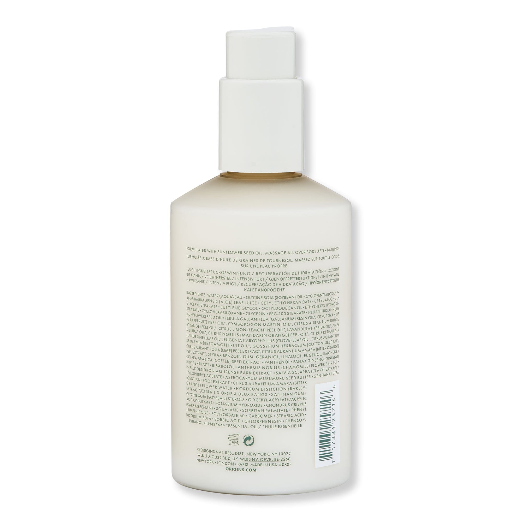 Origins Precipitation Moisture Recovery Body Lotion