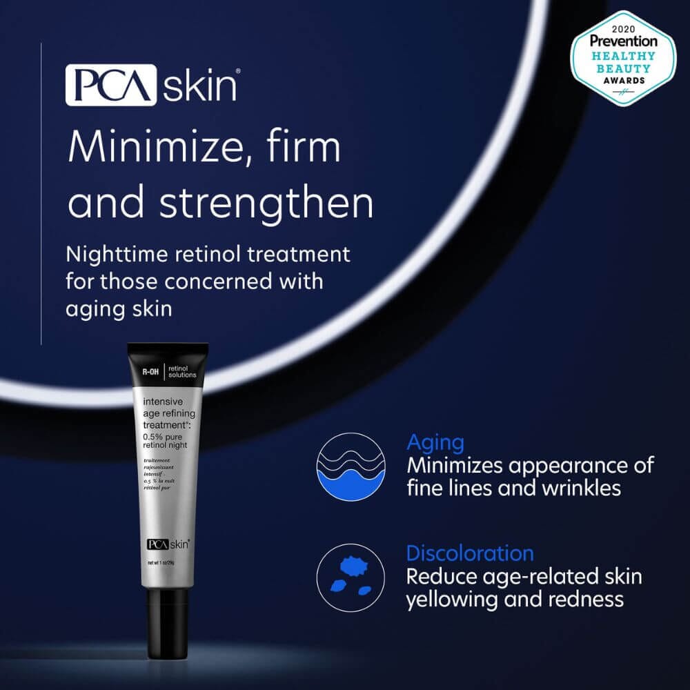 PCA Skin Intensive Age Refining Treatment: 0.5% pure retinol night